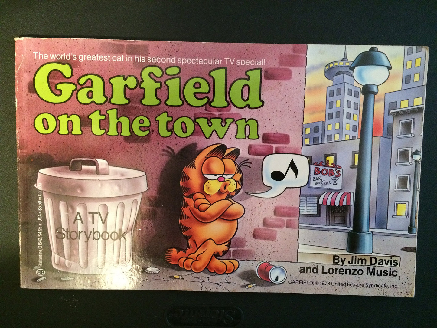 Garfield on the Town book cover
