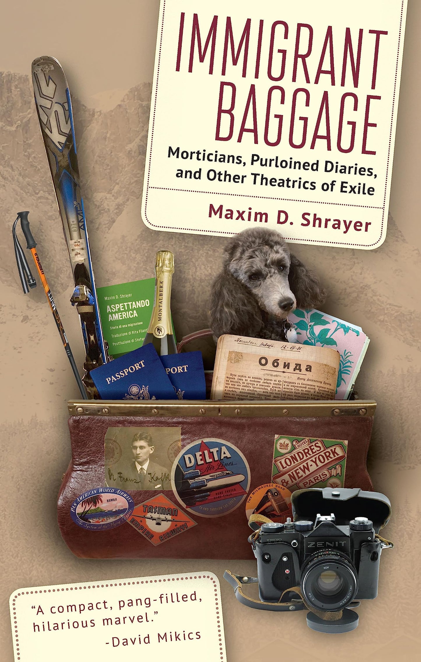 Immigrant Baggage: Morticians, Purloined Diaries, and Other Theatrics of Exile book cover