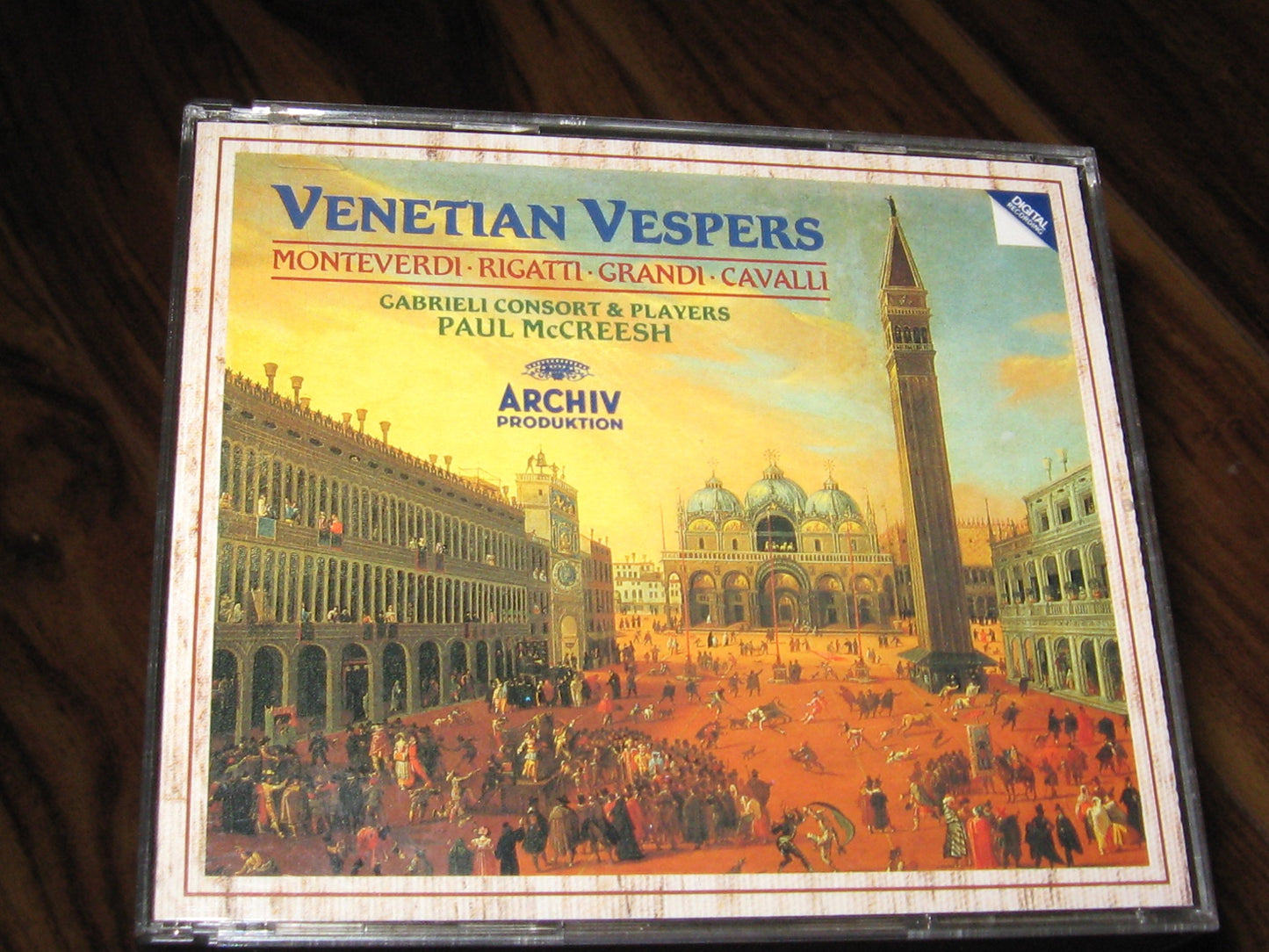 Monteverdi, Rigatti, Grandi, Cavalli: Venetian Vespers book cover