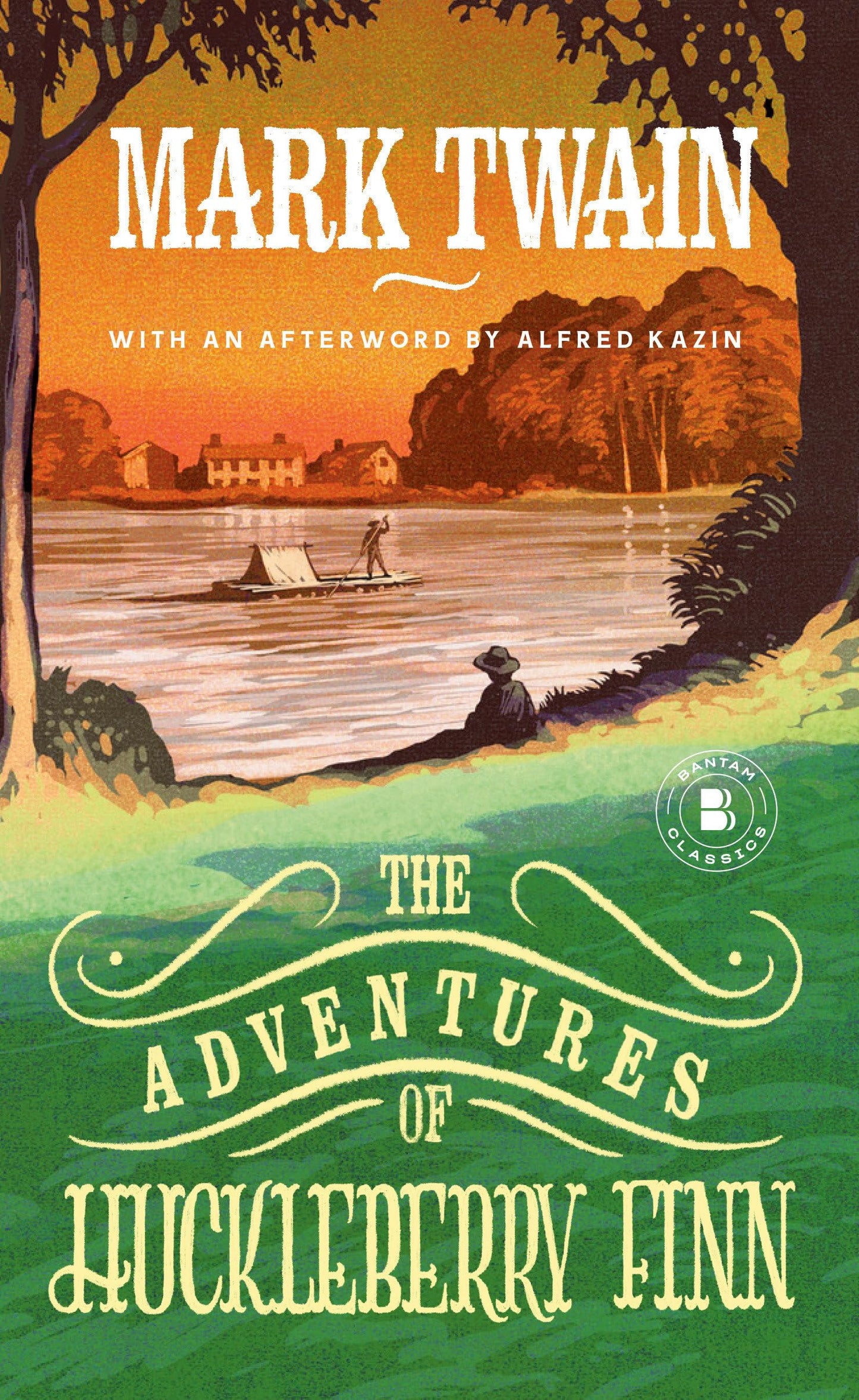 Adventures of Huckleberry Finn book cover
