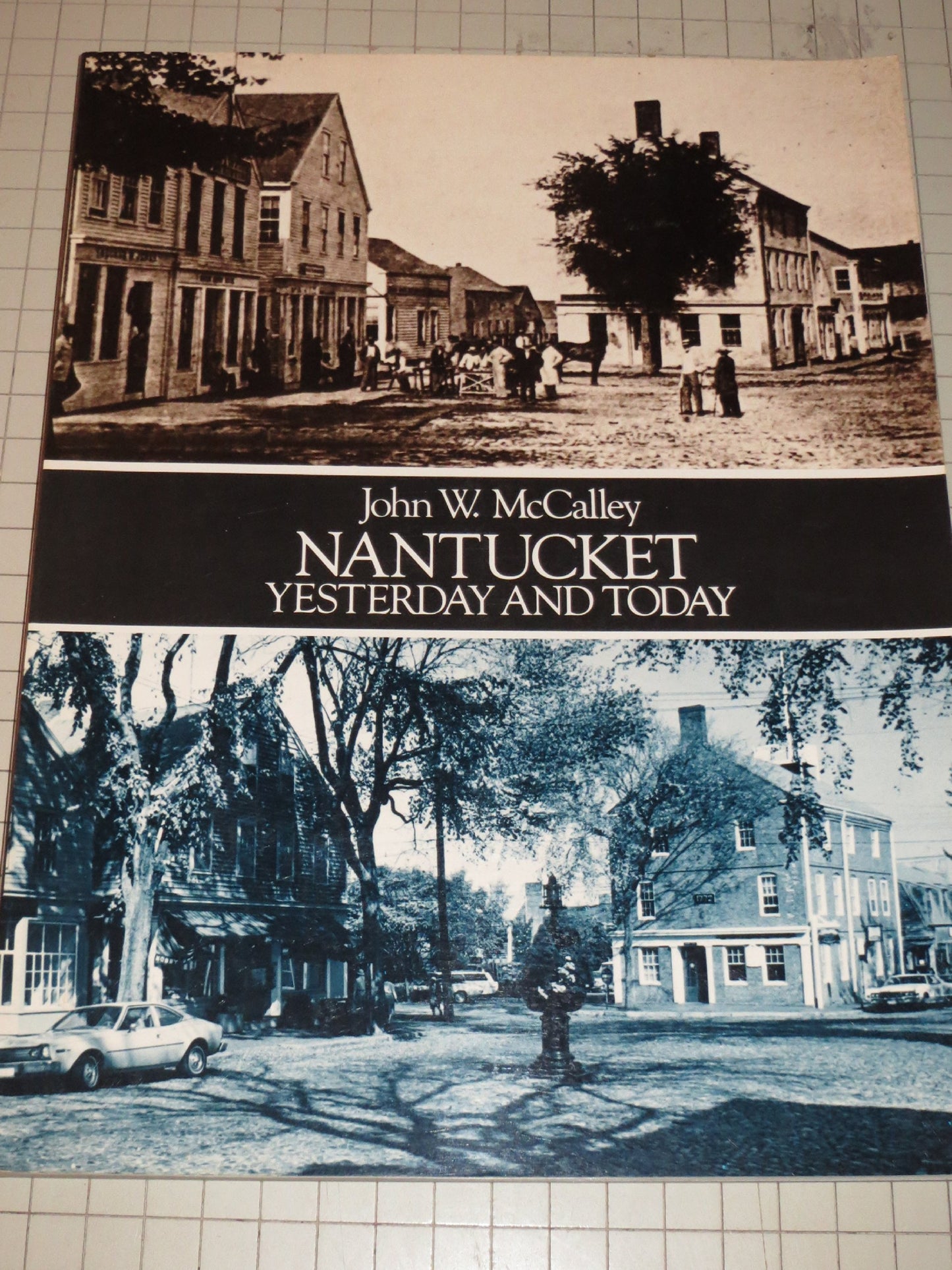 Nantucket Then and Now book cover