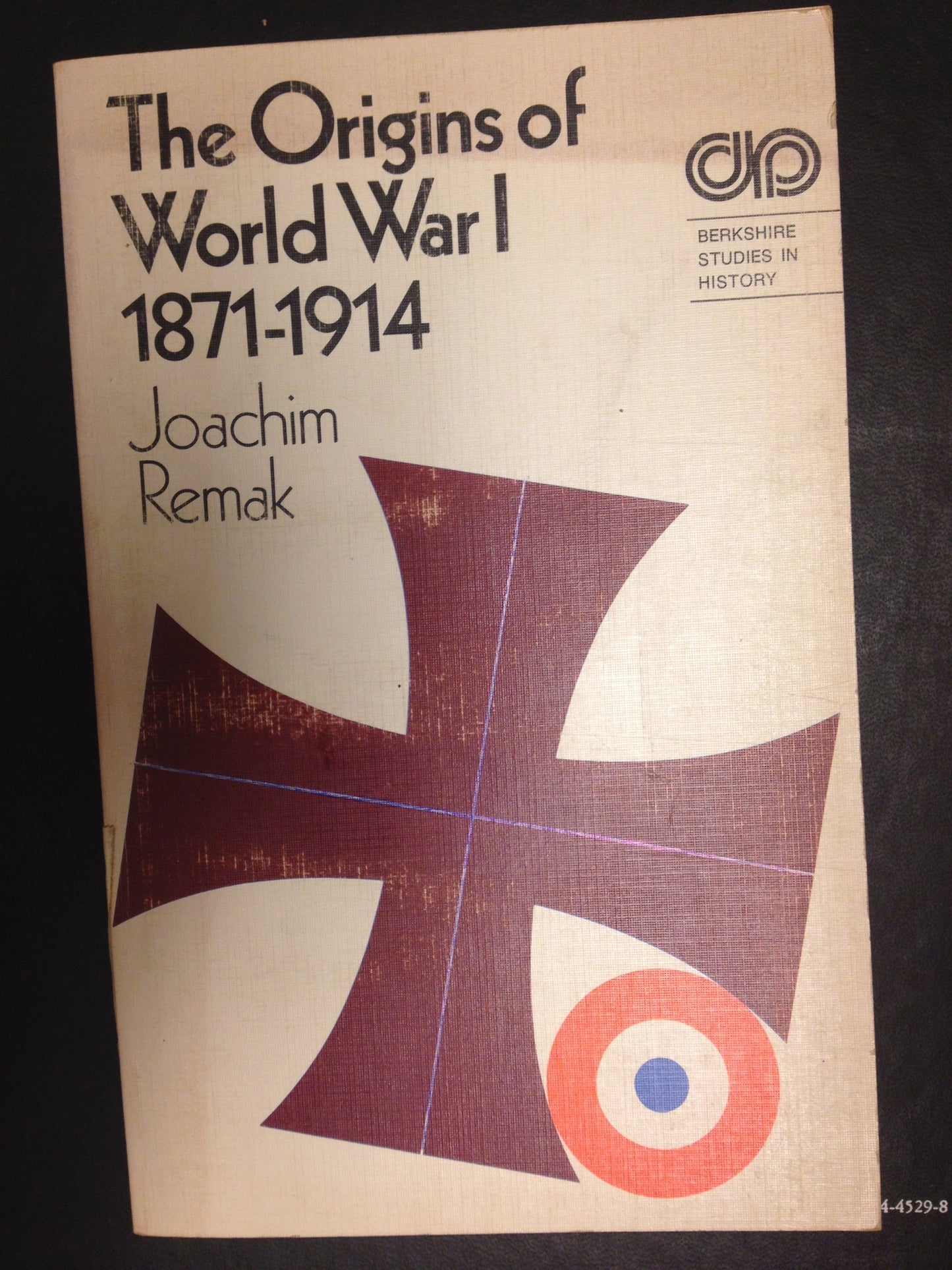 Origins of World War I 1871-1914 (Berkshire Studies in History) book cover
