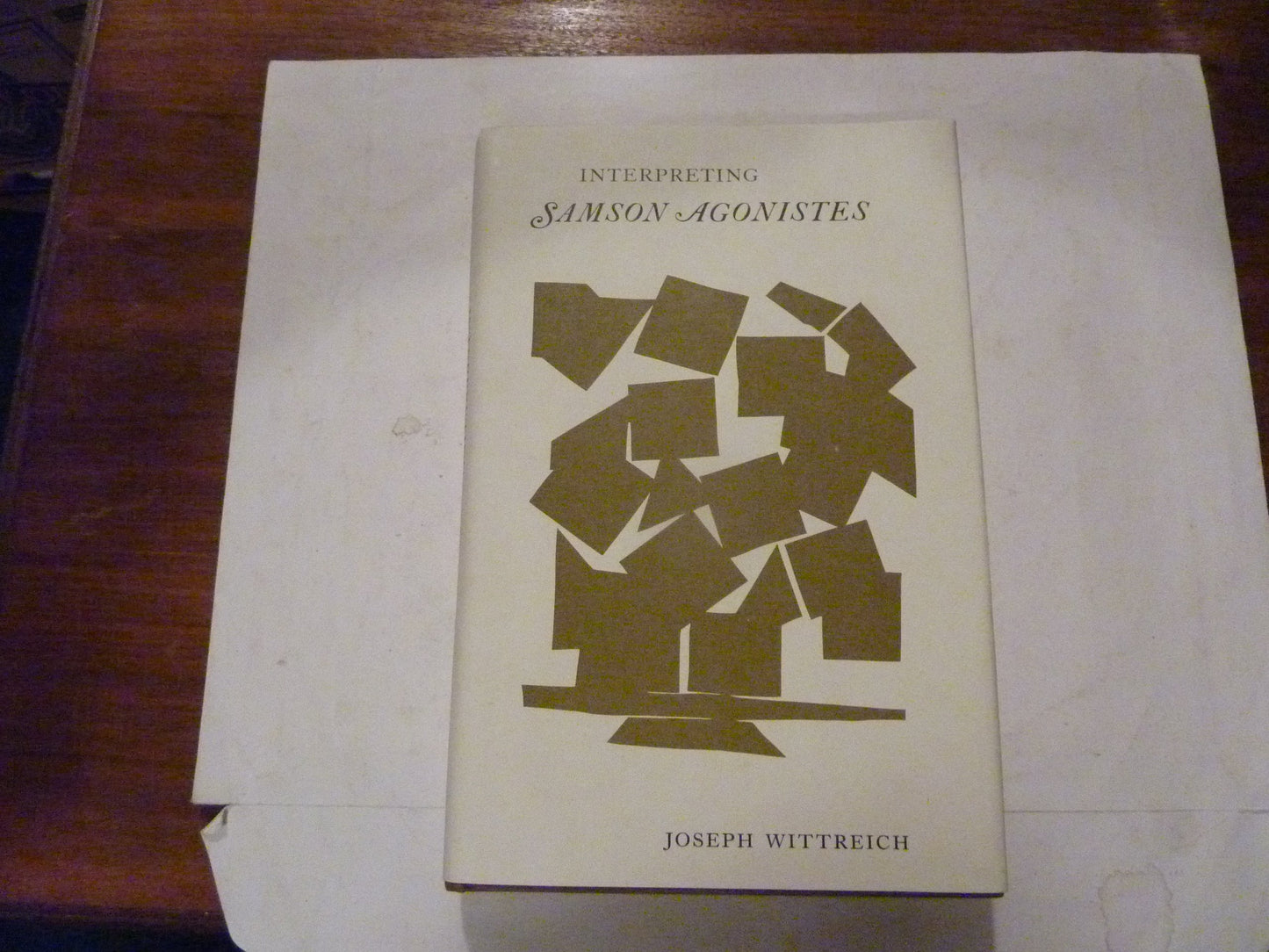 Interpreting Samson Agonistes book cover