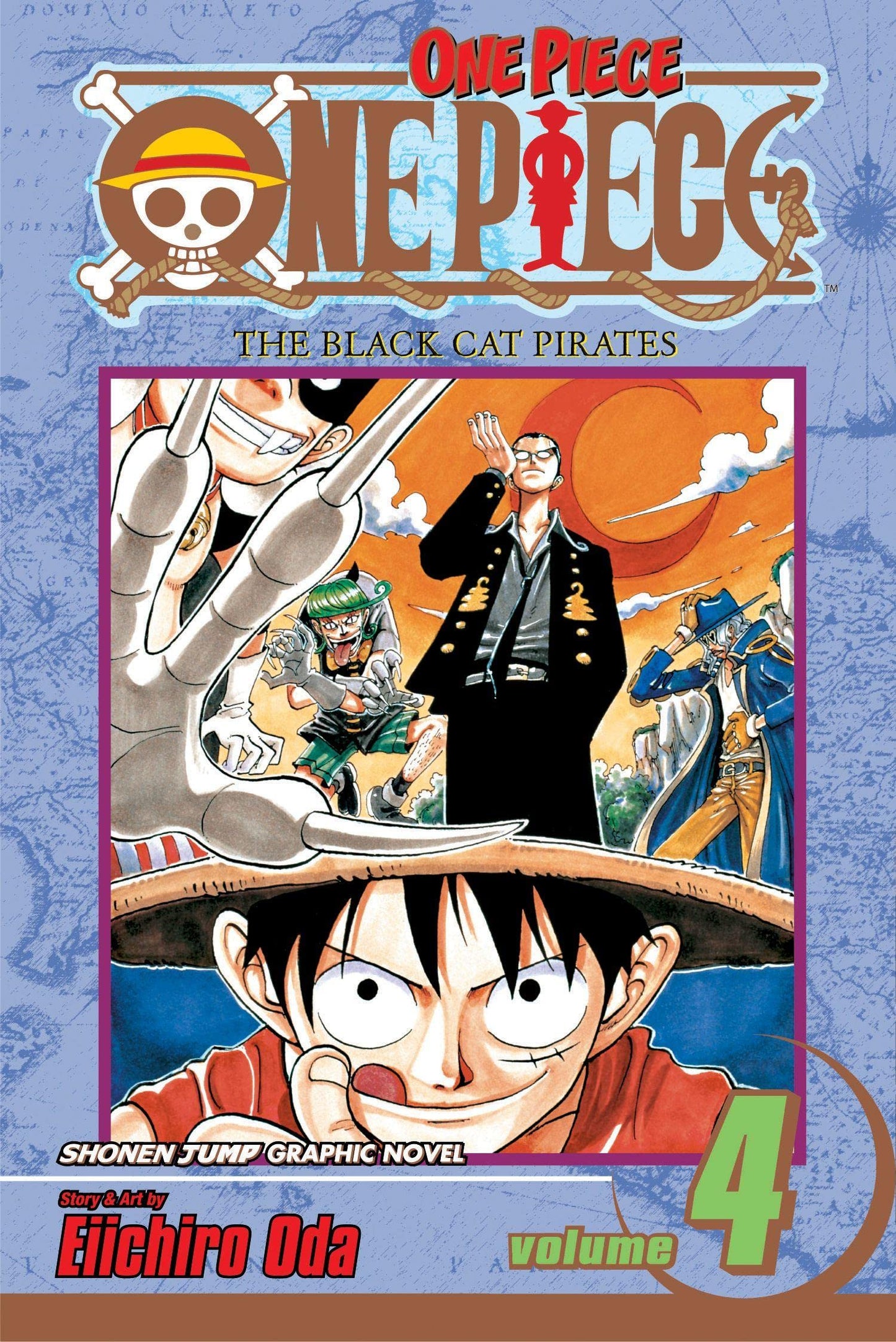 One Piece, Vol. 4 book cover