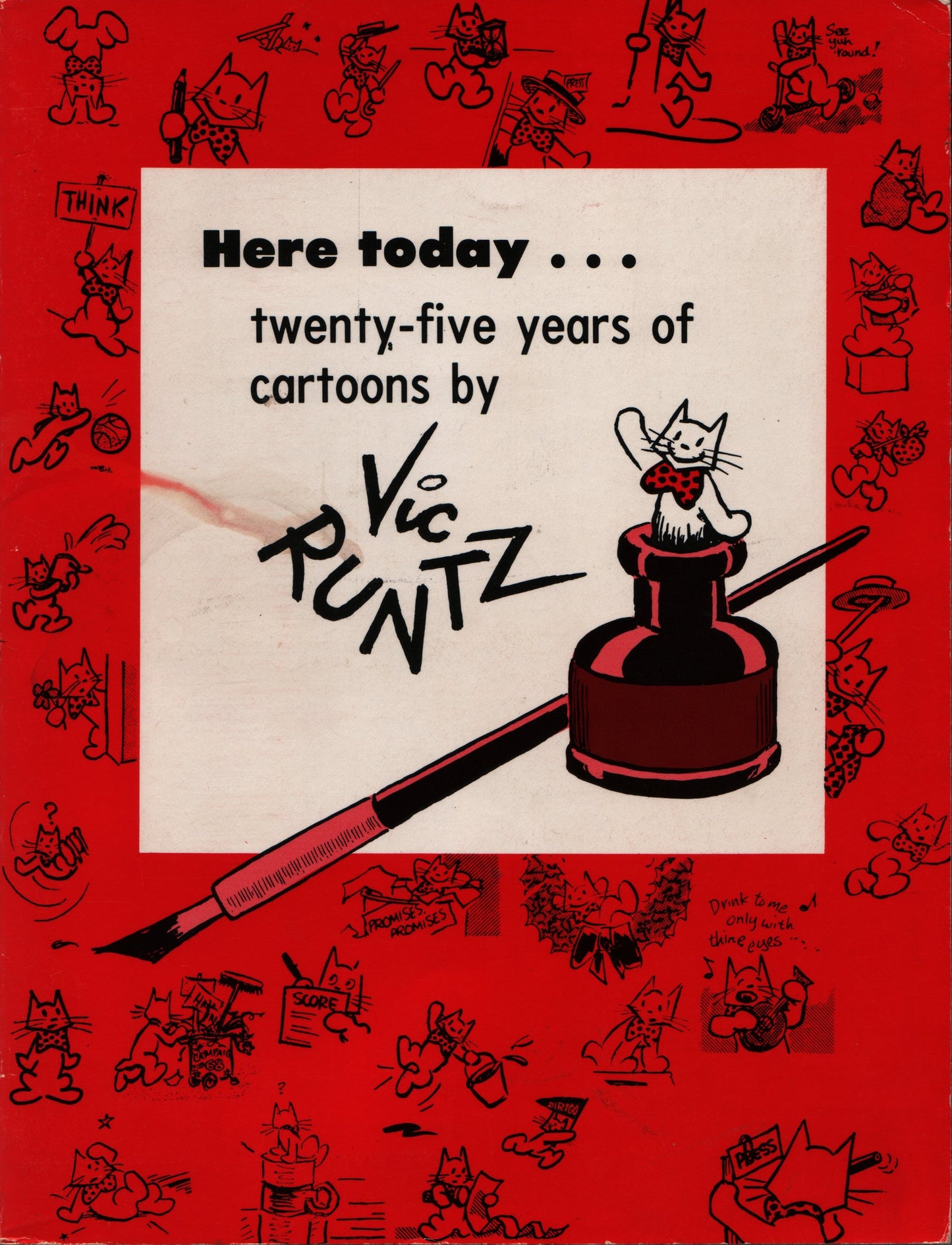 Here Today: Twenty-Five Years of Cartoons book cover