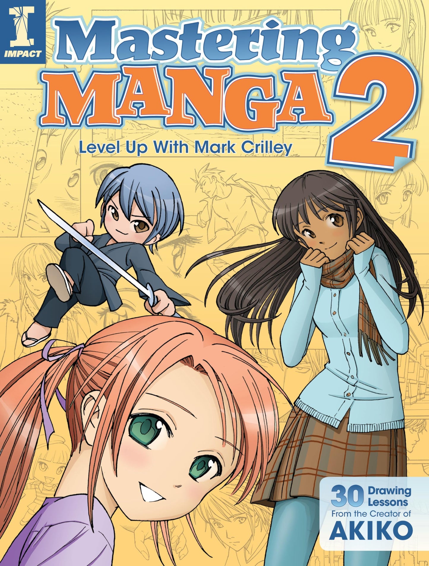 Mastering Manga 2: Level Up with Mark Crilley book cover