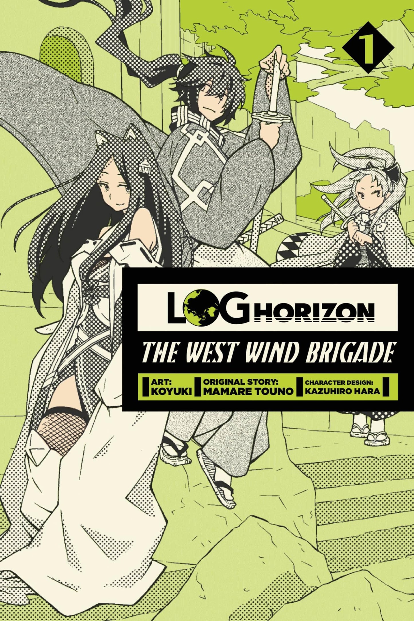Log Horizon: The West Wind Brigade, Vol. 1 book cover
