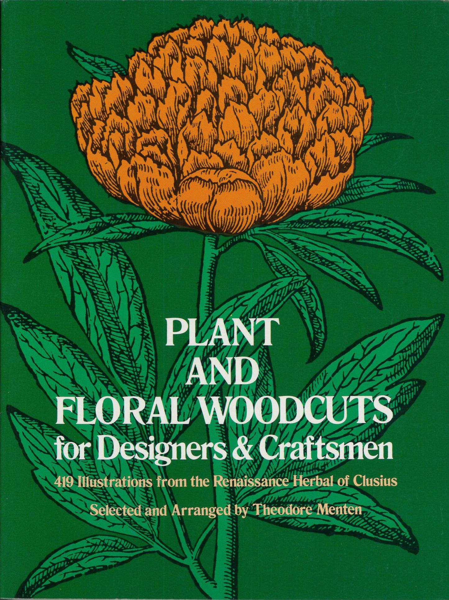 Plant and Floral Woodcuts for Designers and Craftsmen book cover