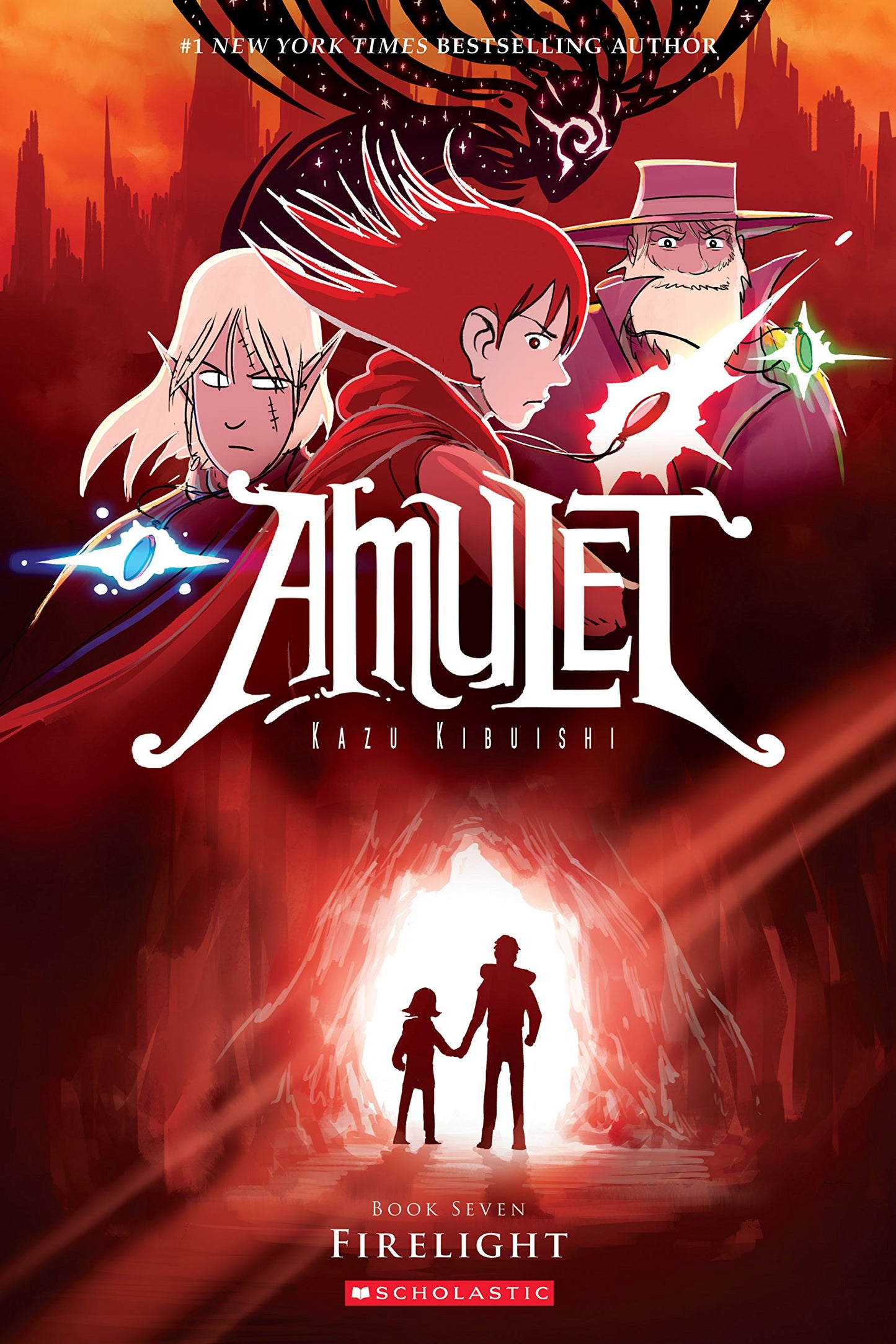 Firelight: A Graphic Novel (Amulet #7): Volume 7 book cover