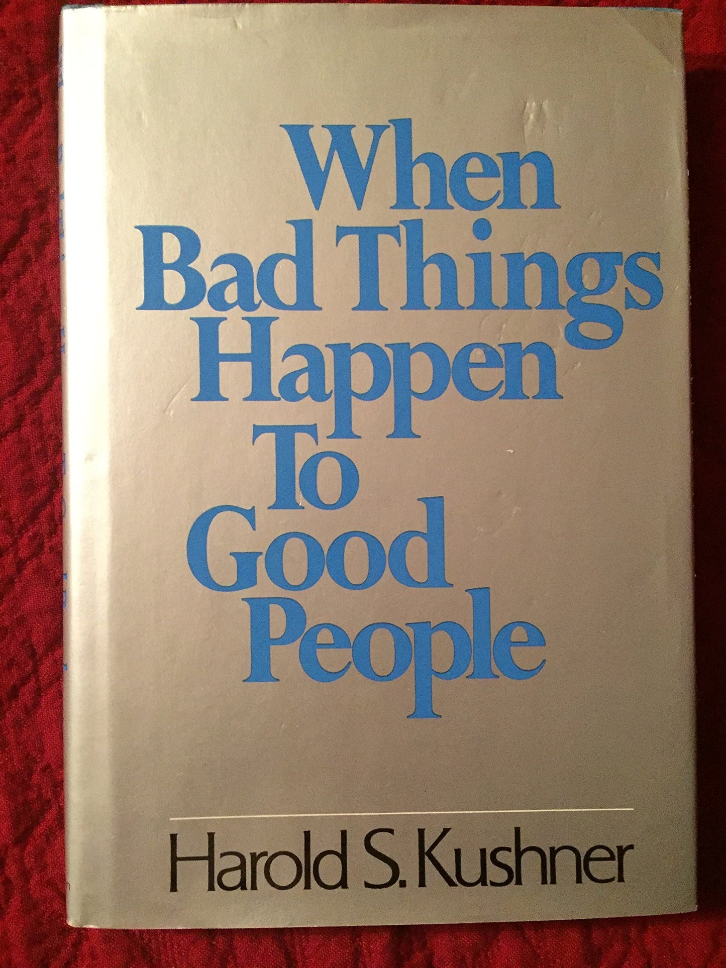 When Bad Things Happen to Good People book cover