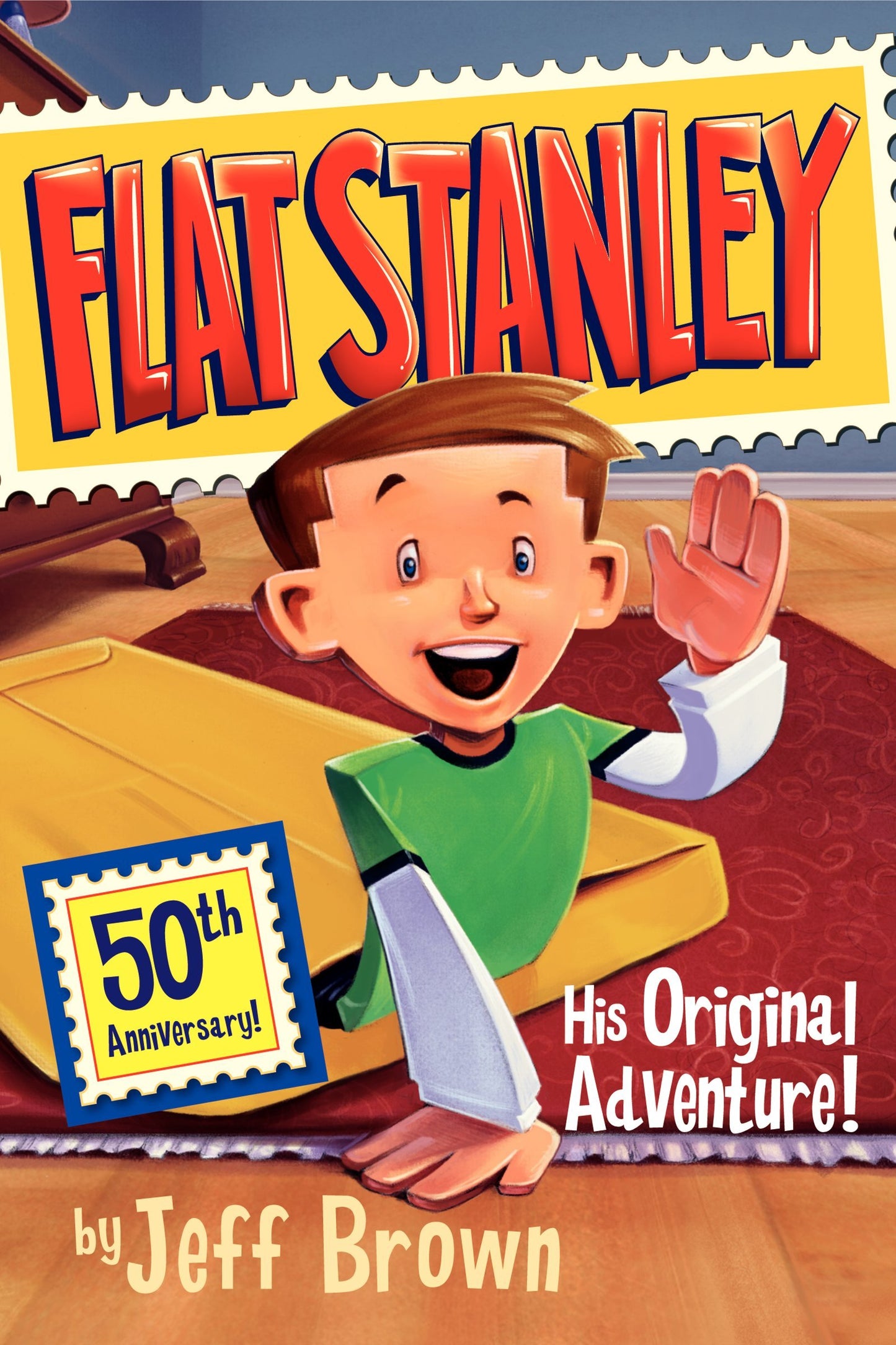 Flat Stanley: His Original Adventure! (Anniversary) book cover