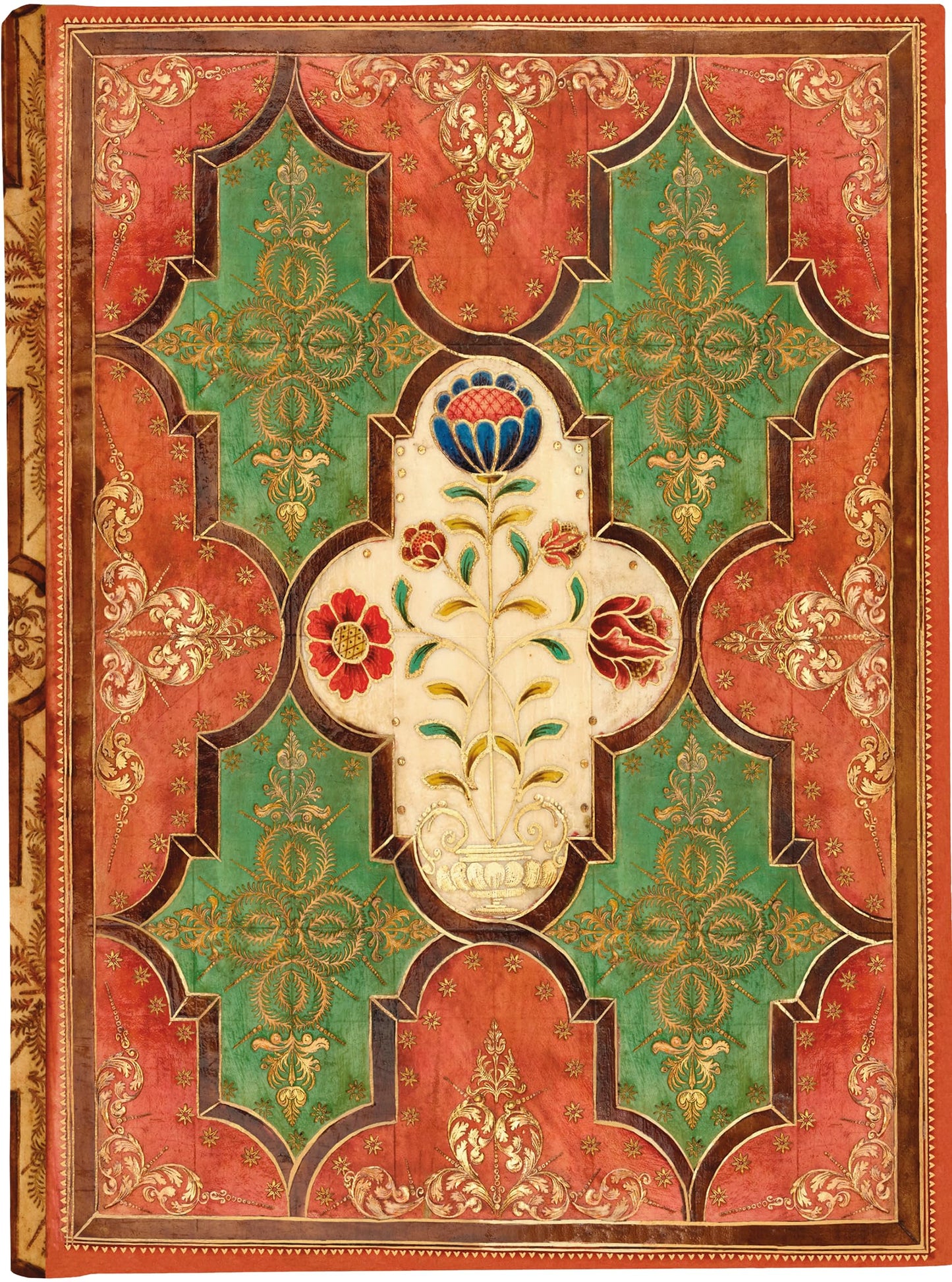 Floral Parchment Journal book cover