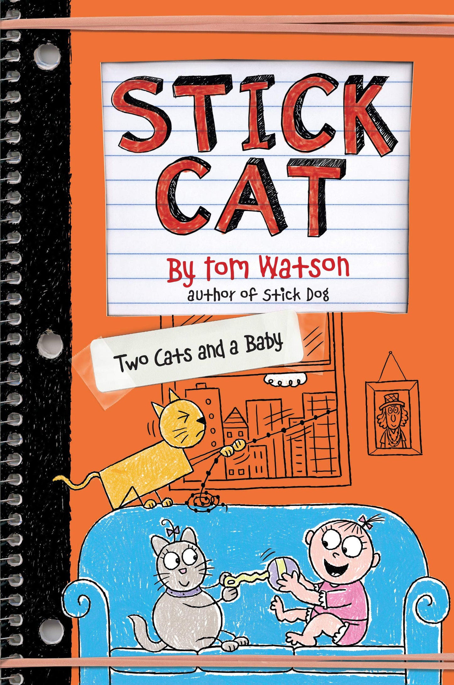 Stick Cat: Two Cats and a Baby book cover