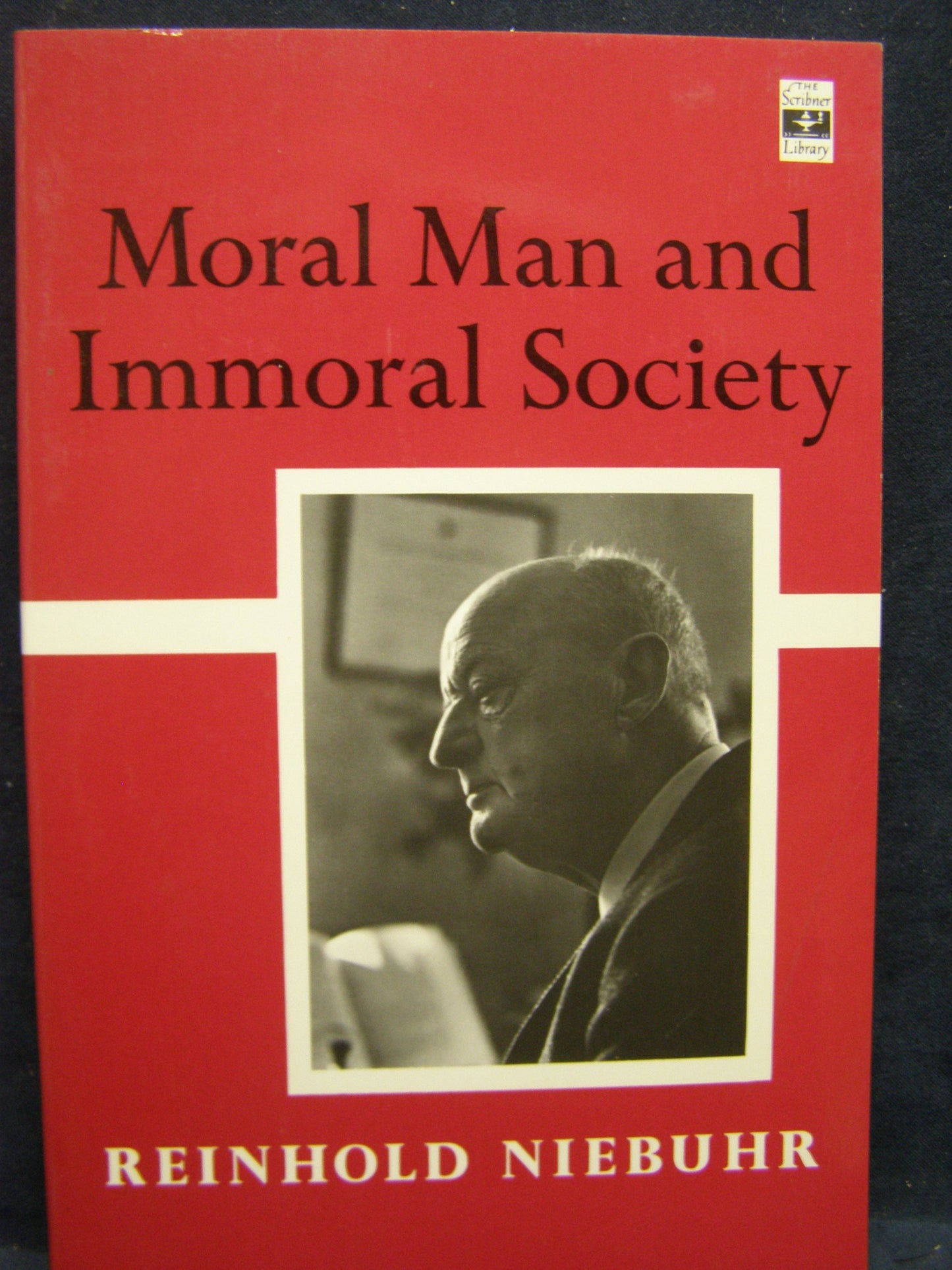 Moral Man and Immoral Society book cover