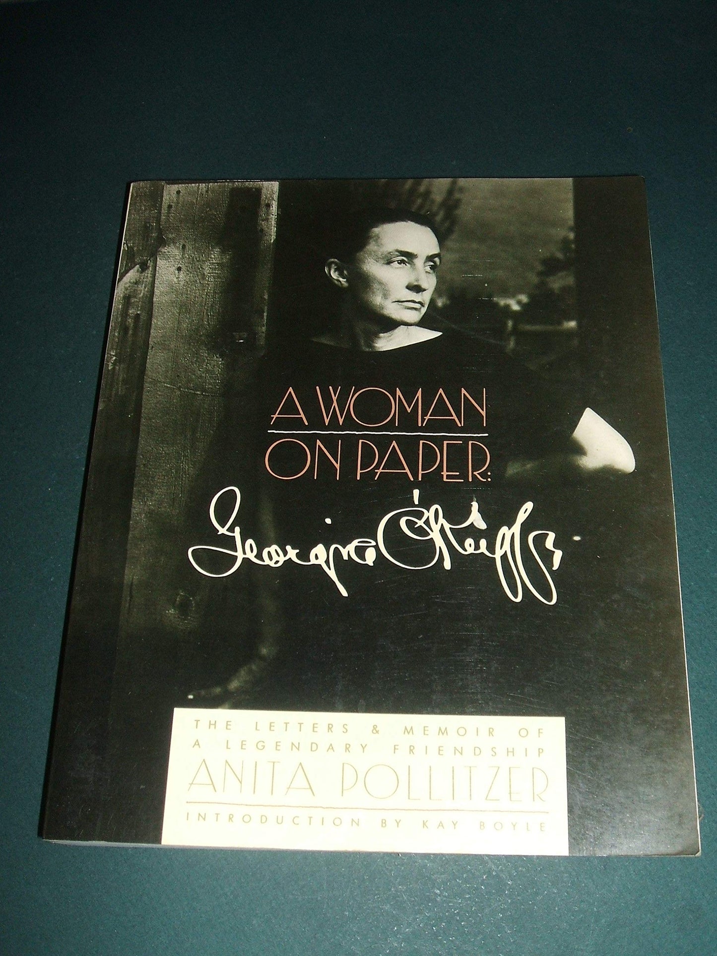 Woman on Paper: Georgia O'Keeffe book cover