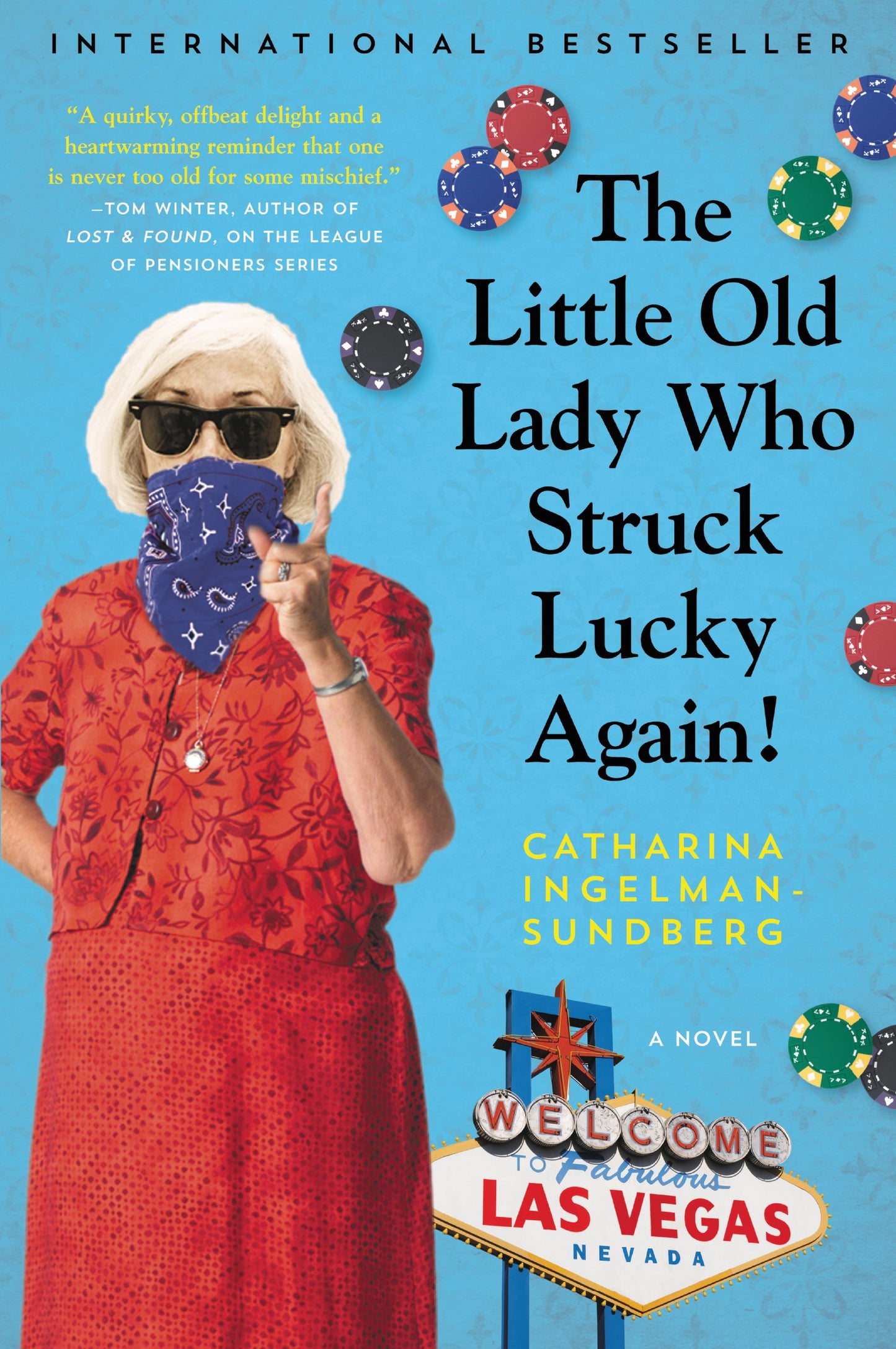 LITT OLD LADY WHO STRUCK LU (League of Pensioners) book cover