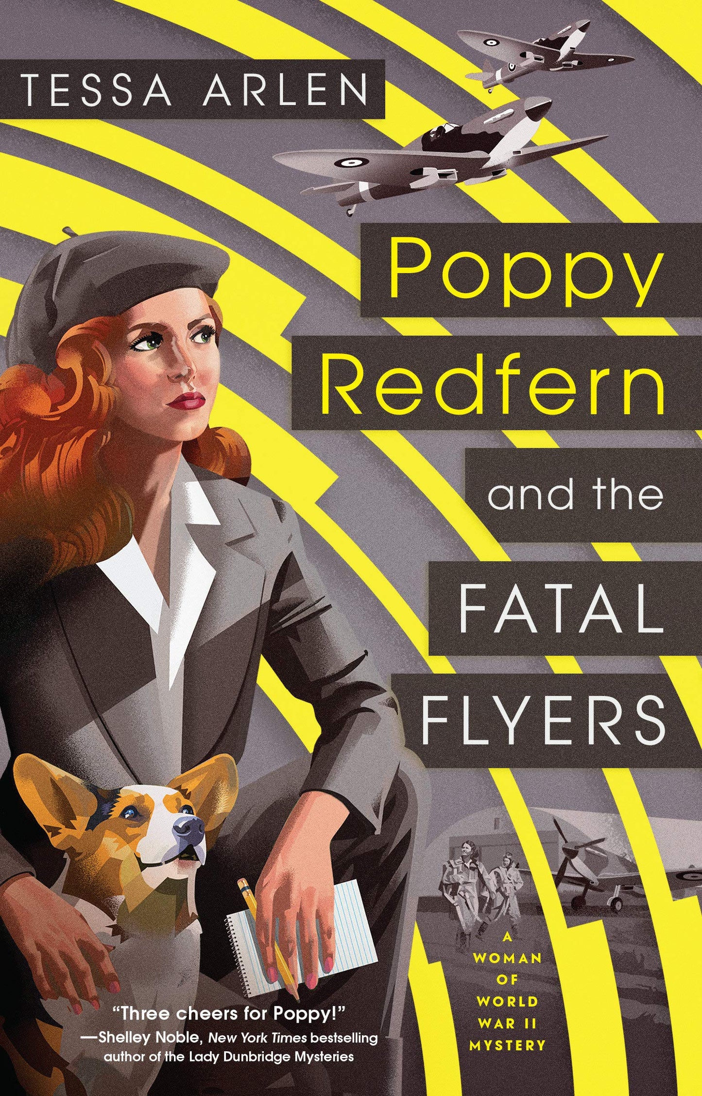 Poppy Redfern and the Fatal Flyers book cover