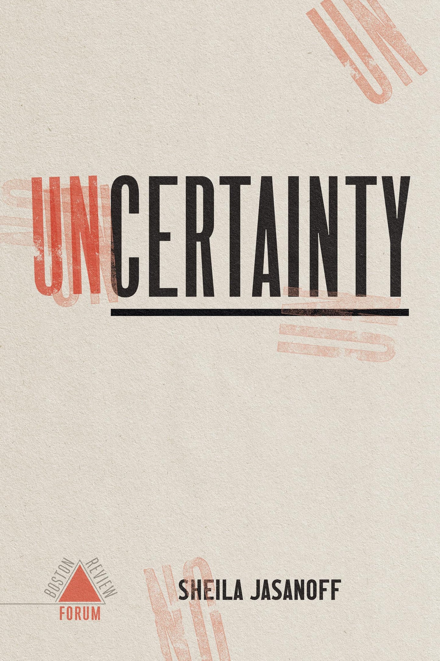 Uncertainty book cover