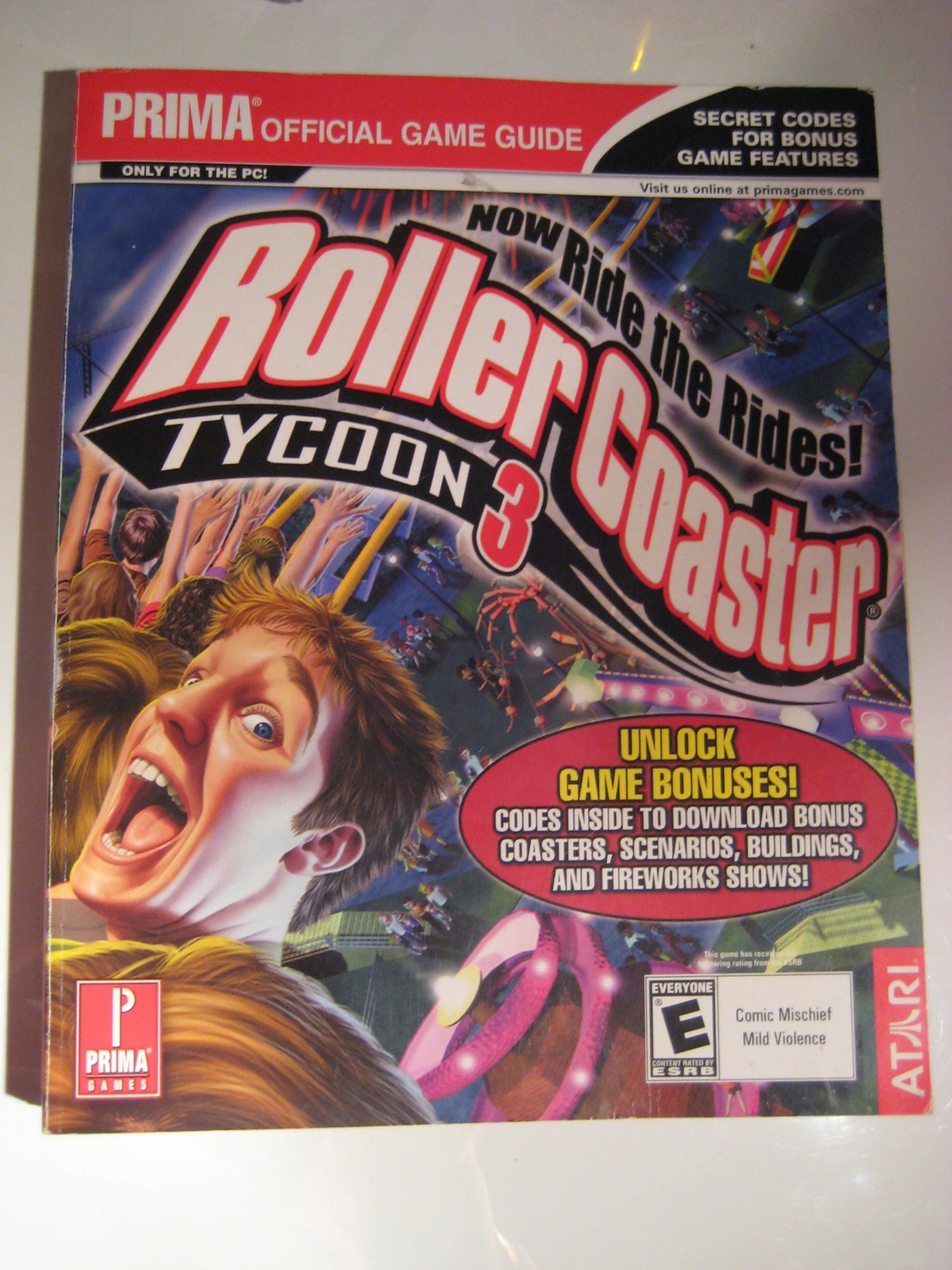 Rollercoaster Tycoon 3 book cover