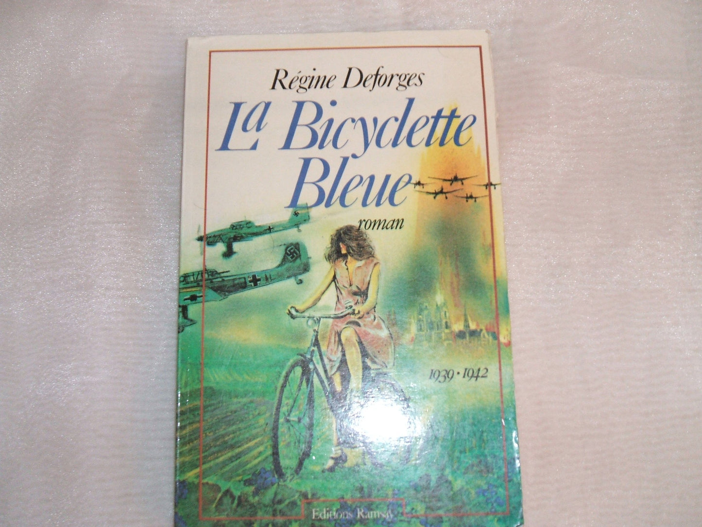 La bicyclette bleue (French Edition) book cover