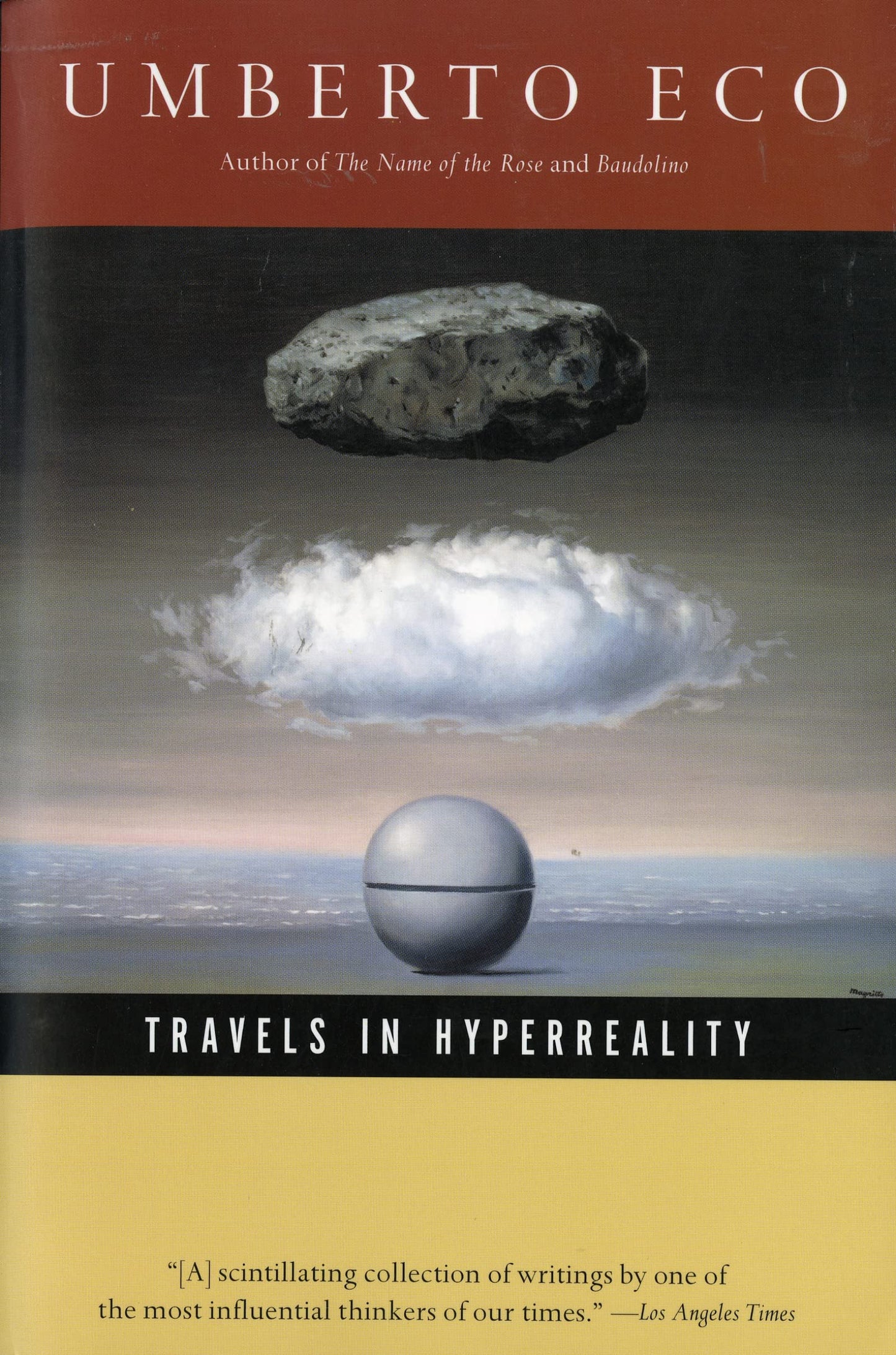 Travels In Hyperreality (Harvest Book) book cover
