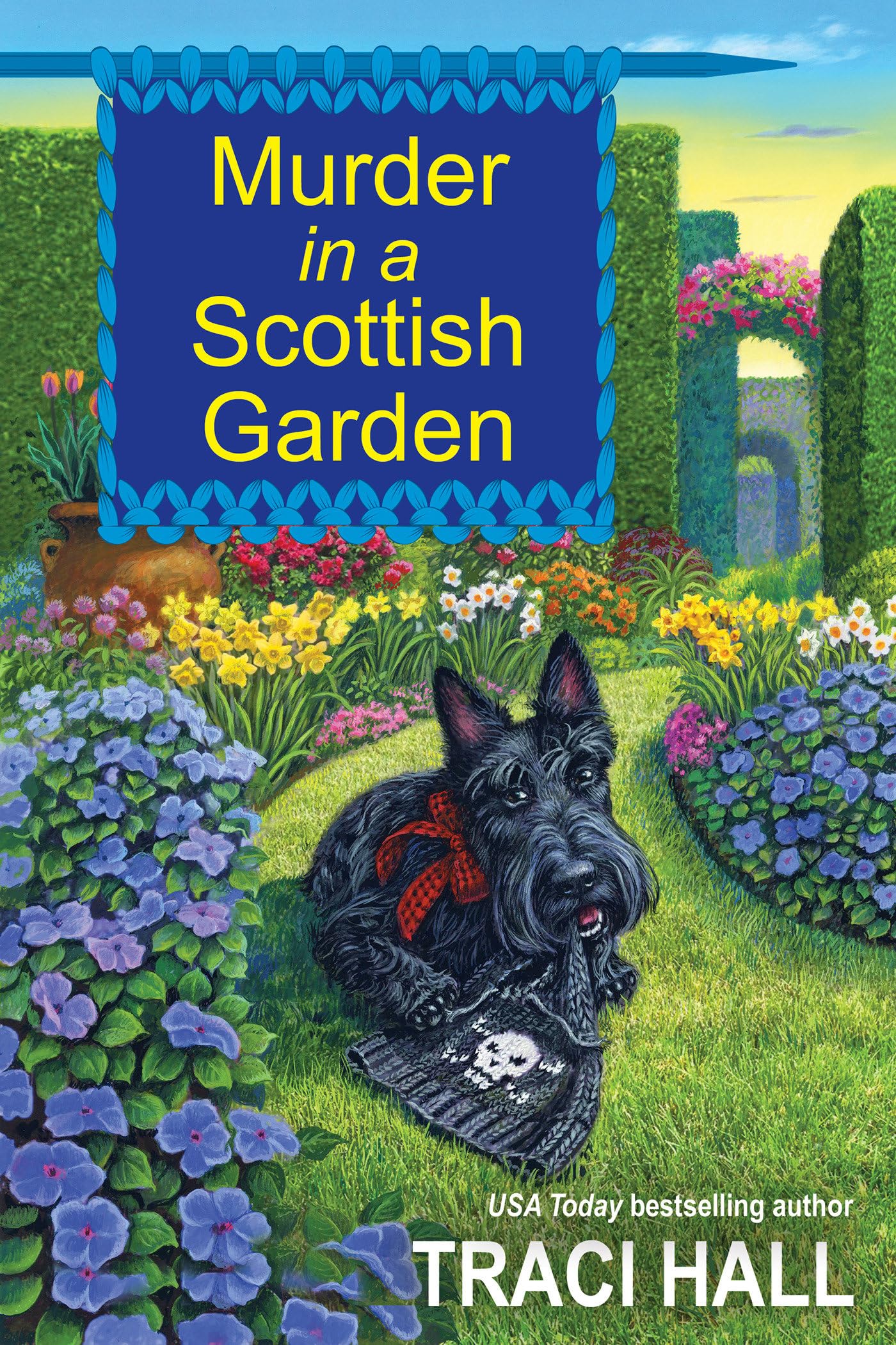 Murder in a Scottish Garden book cover