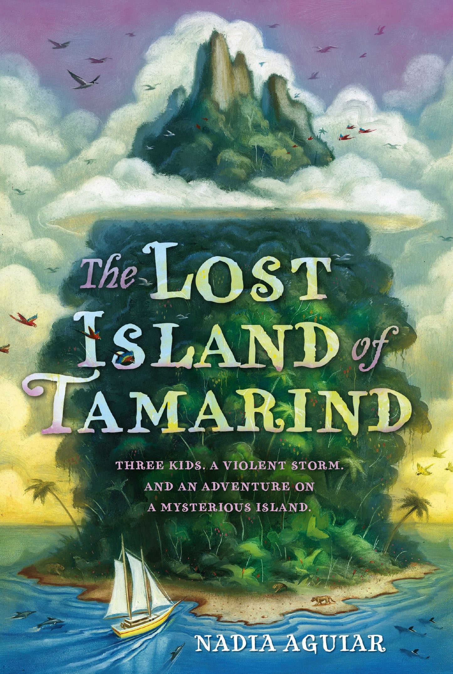 Lost Island of Tamarind book cover