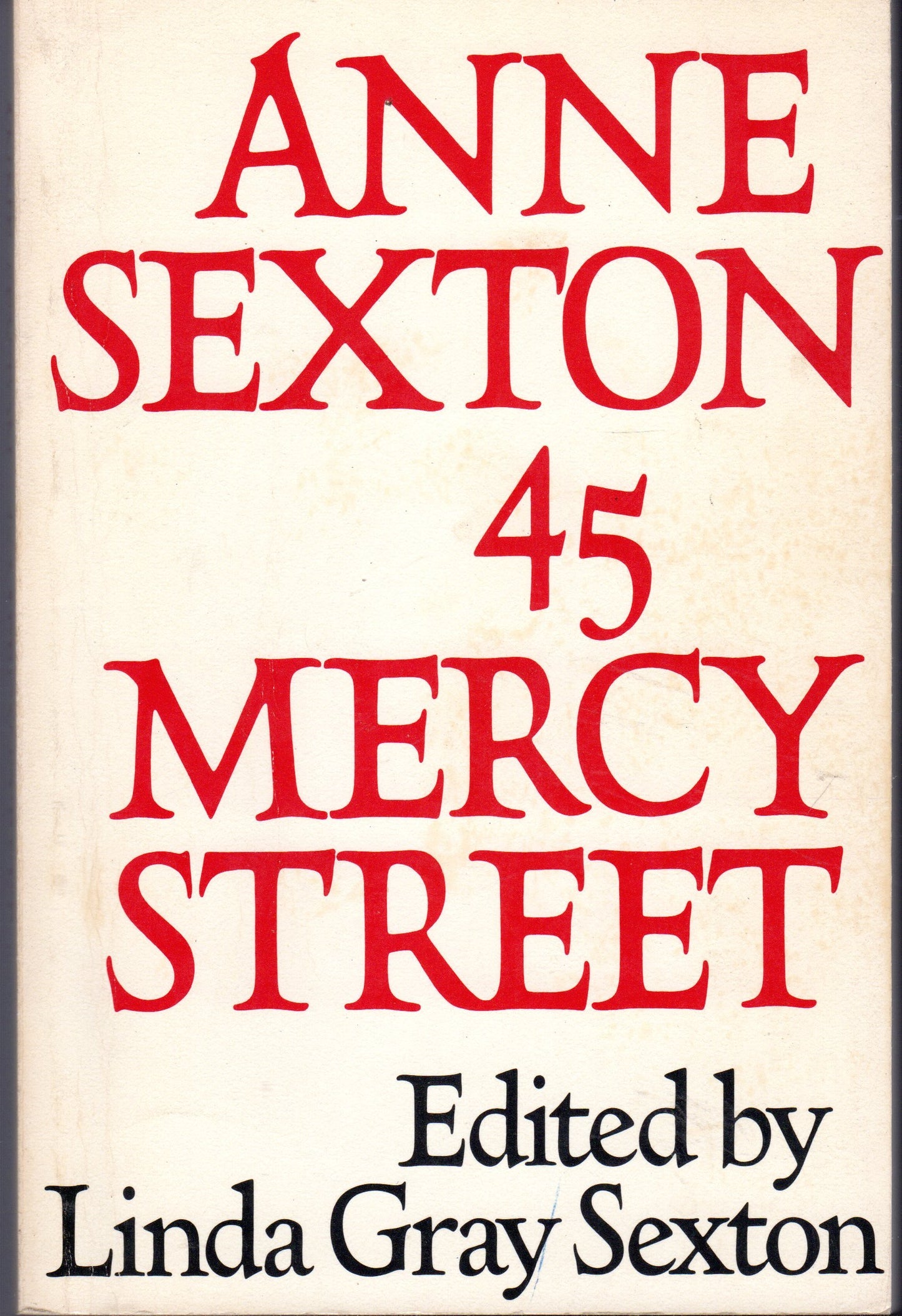 45 Mercy Street book cover