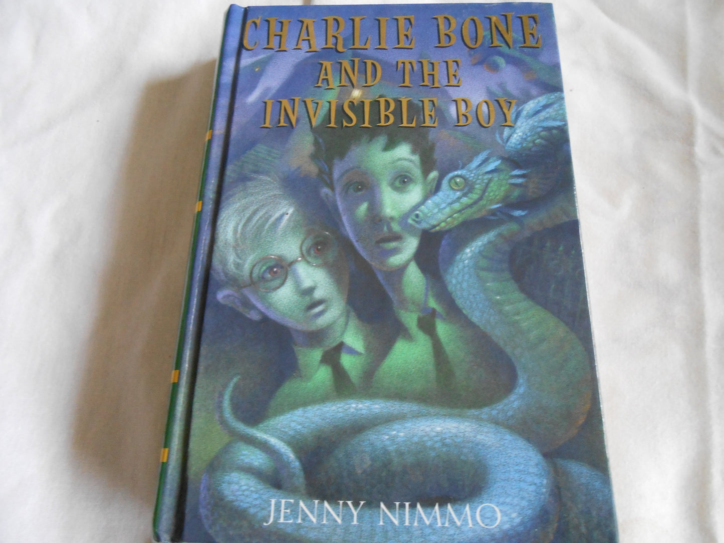 Children of the Red King #3: Charlie Bone and the Invisible Boy book cover