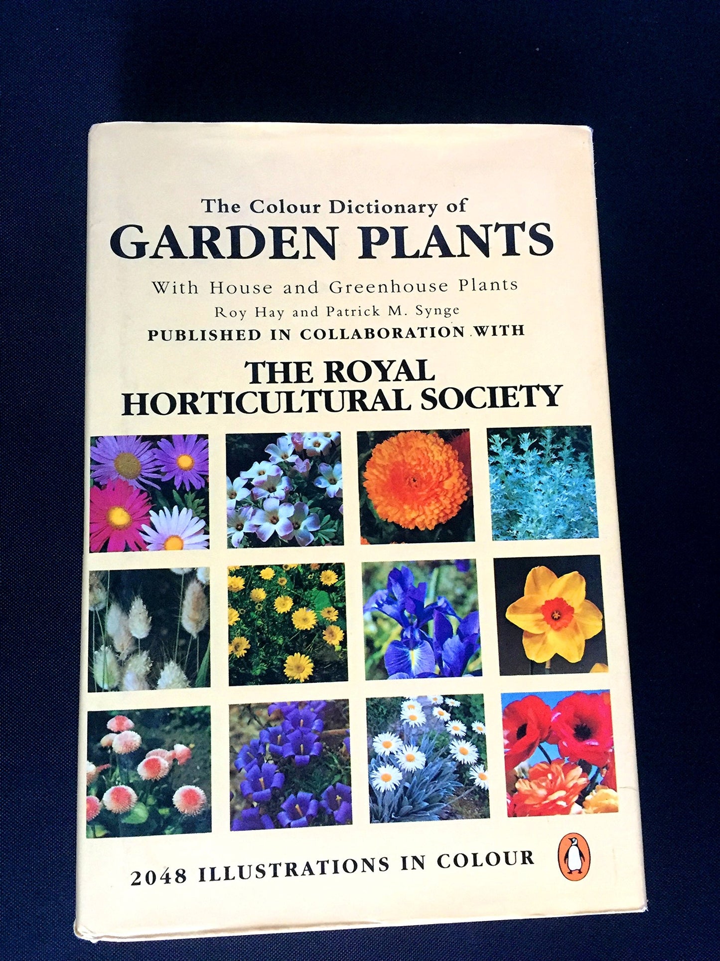 The Colour Dictionary of Garden Plants; Compact Edition book cover