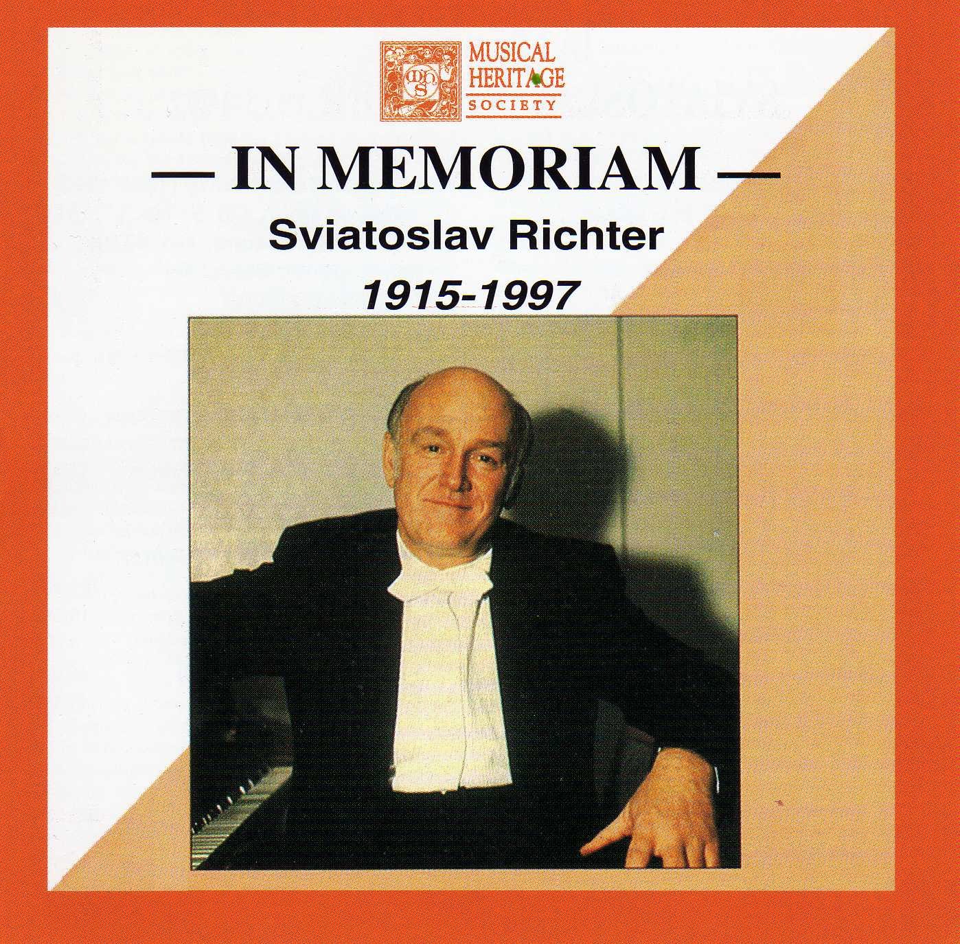 In Memoriam: Sviatoslav Richter 1915-1997 book cover