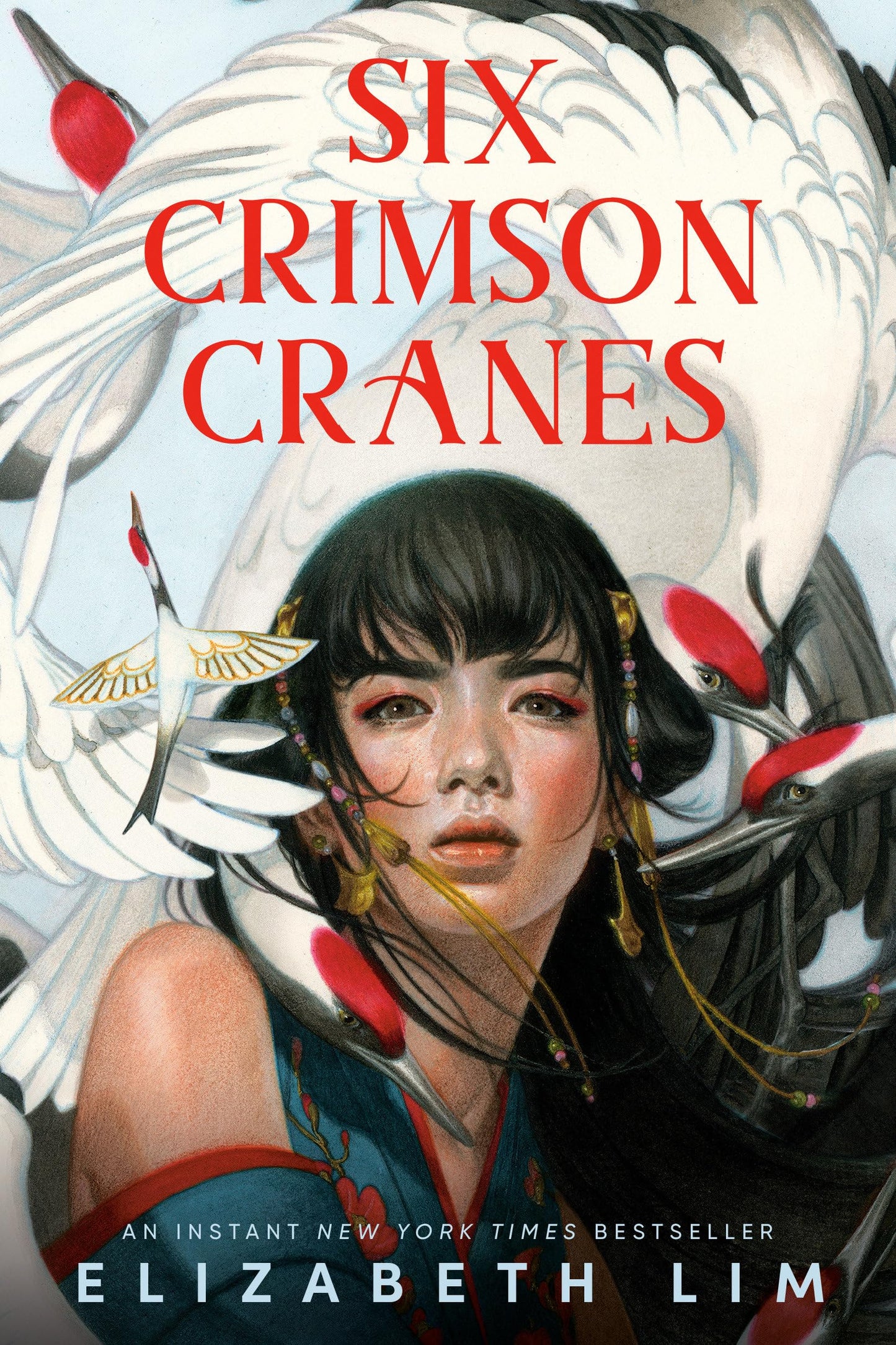 Six Crimson Cranes book cover