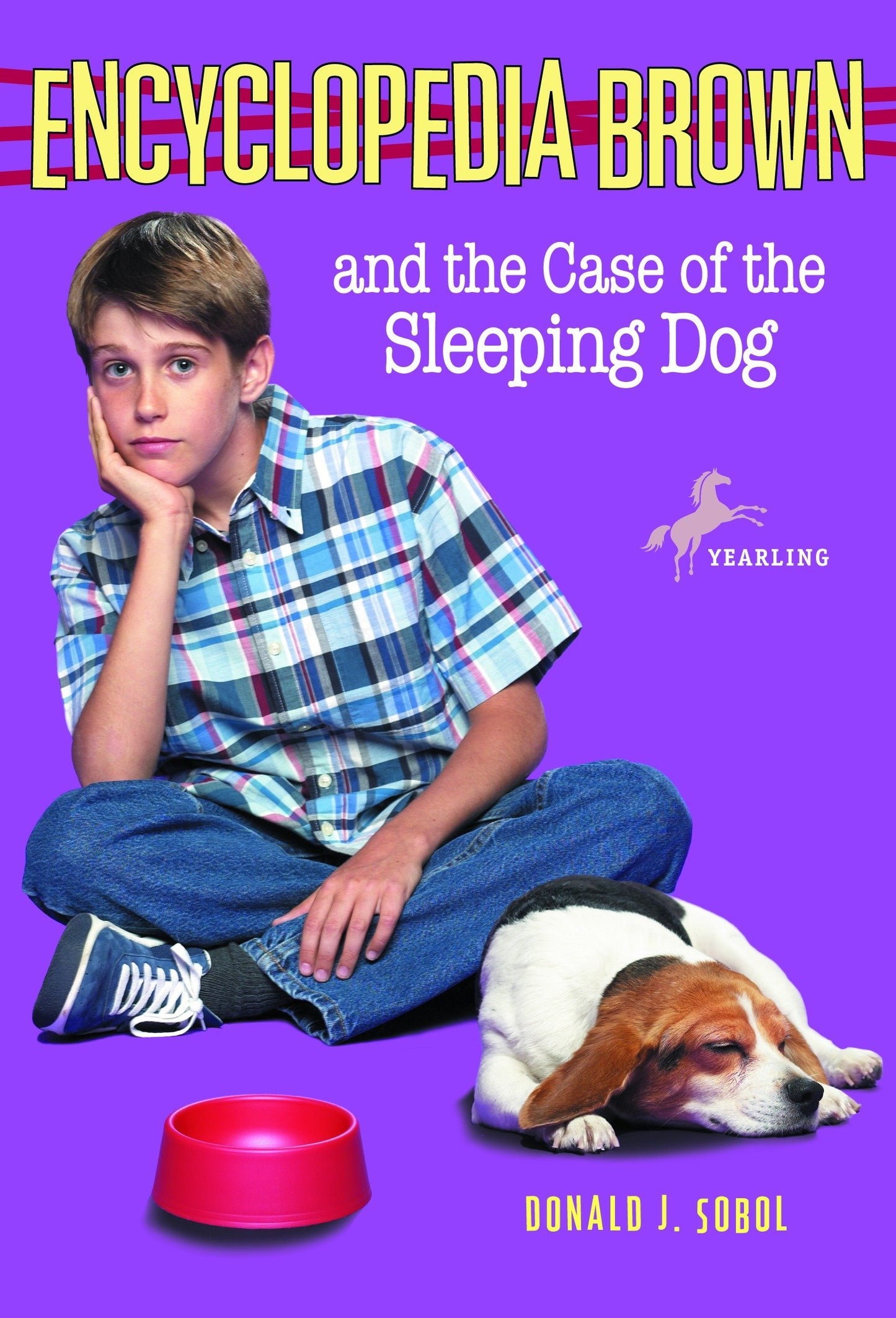Encyclopedia Brown and the Case of the Sleeping Dog (Dell Yearling) book cover