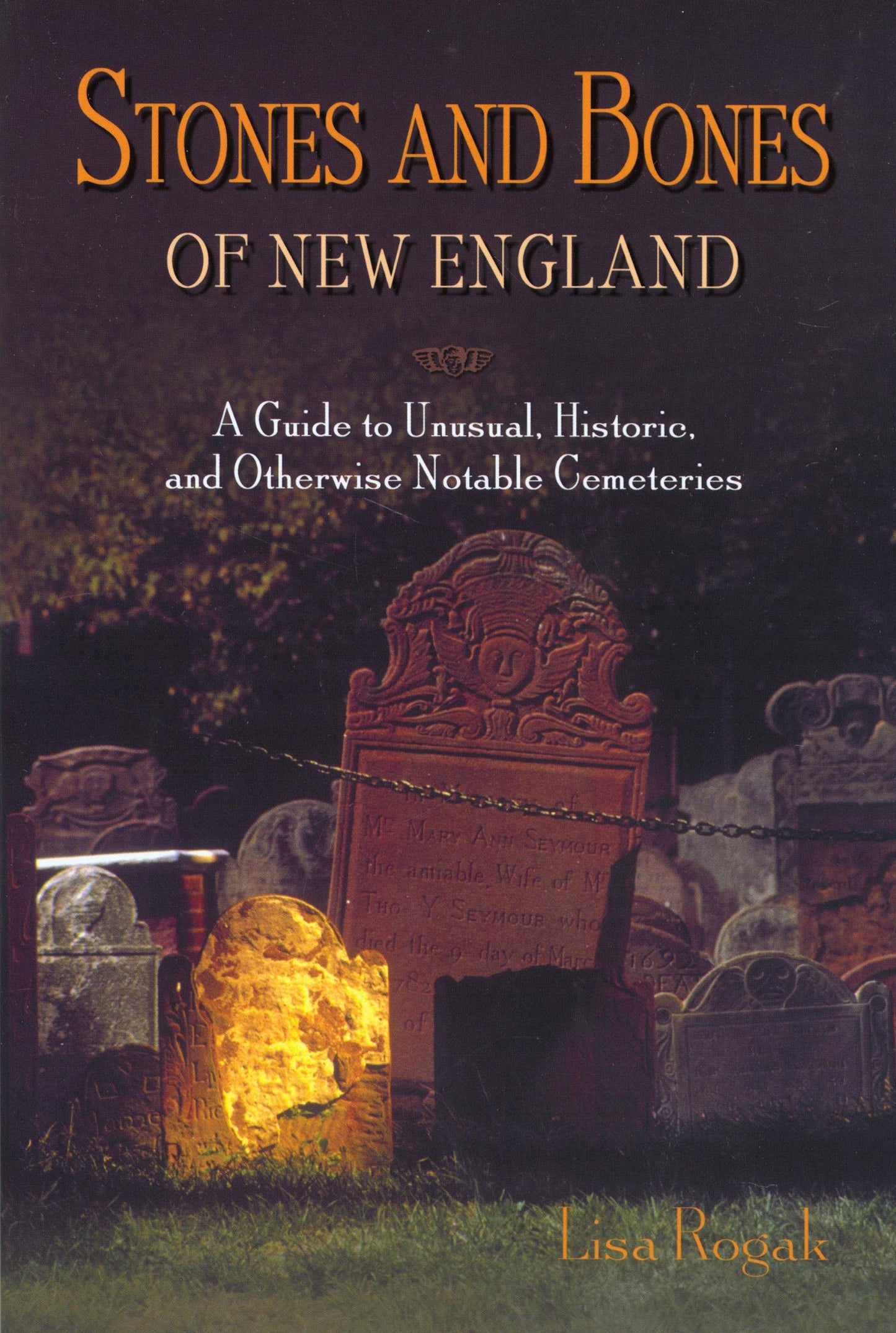 Stones and Bones of New England: A Guide to Unusual, Historic, and Otherwise Notable Cemeteries book cover