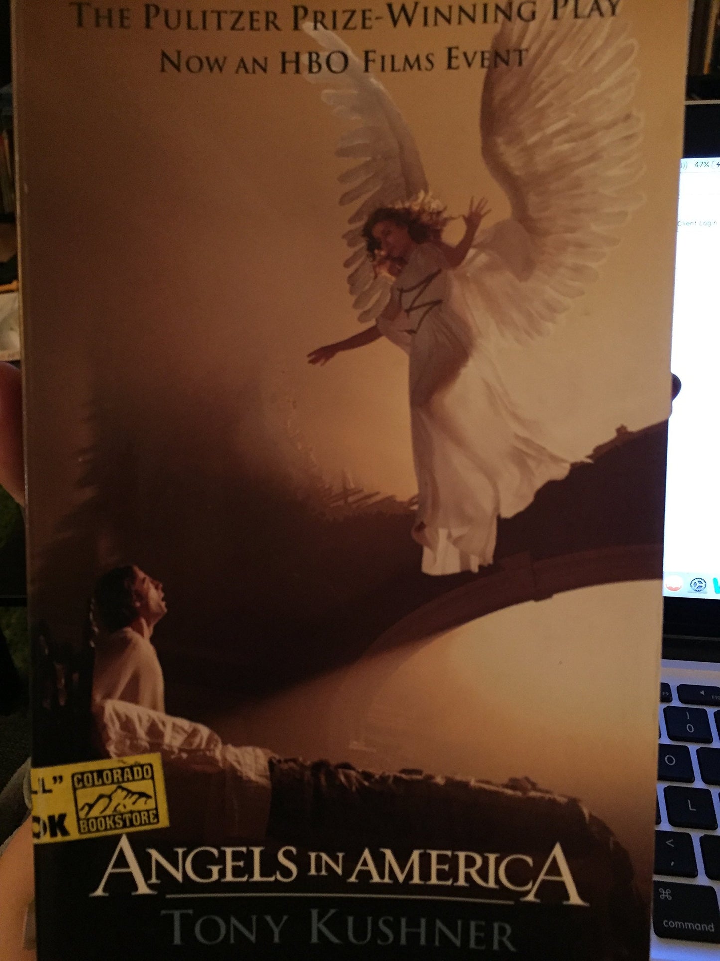 Angels in America: A Gay Fantasia on National Themes: Part One: Millennium Approaches Part Two: Perestroika book cover