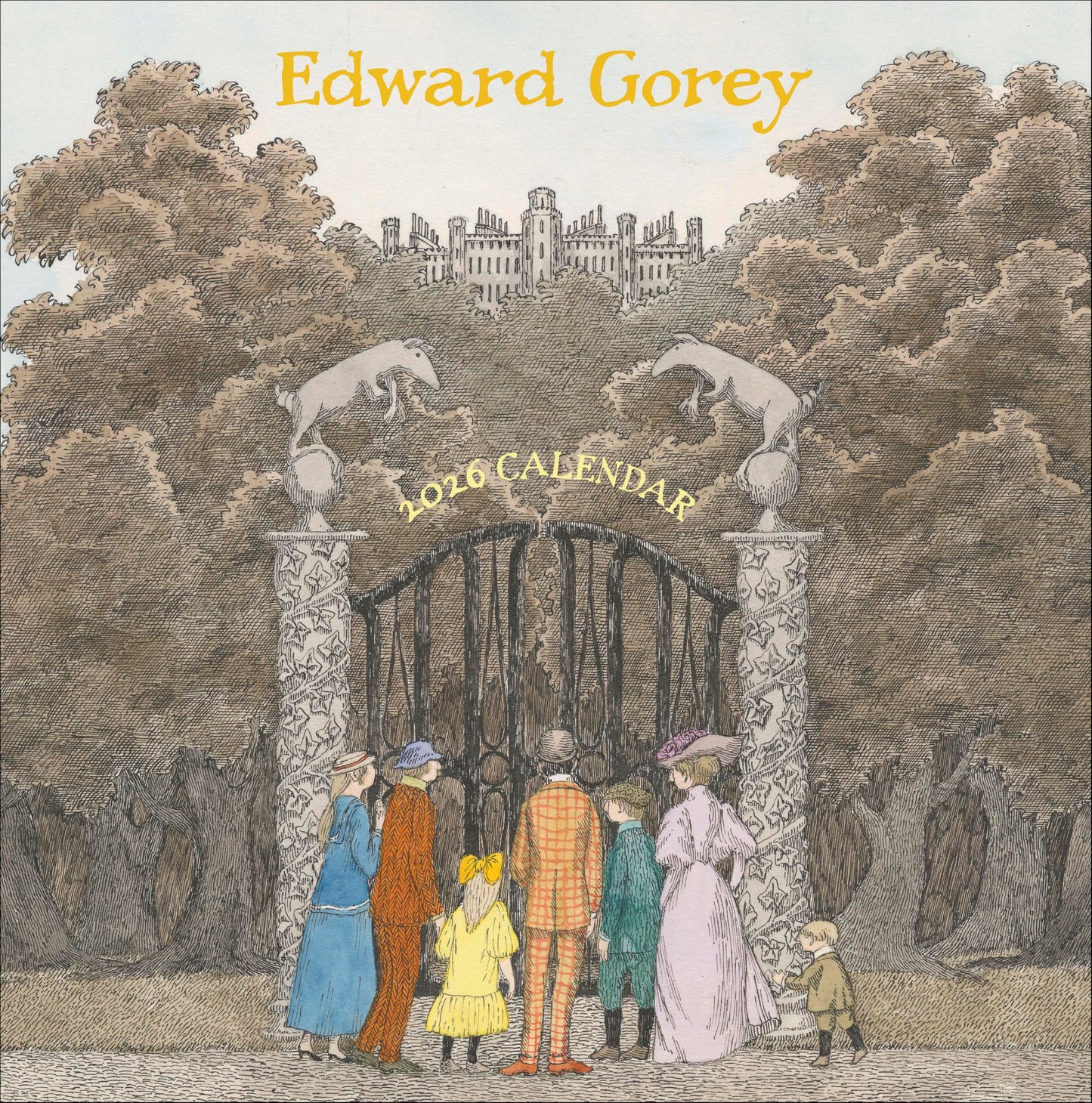 Edward Gorey 2026 Calendar