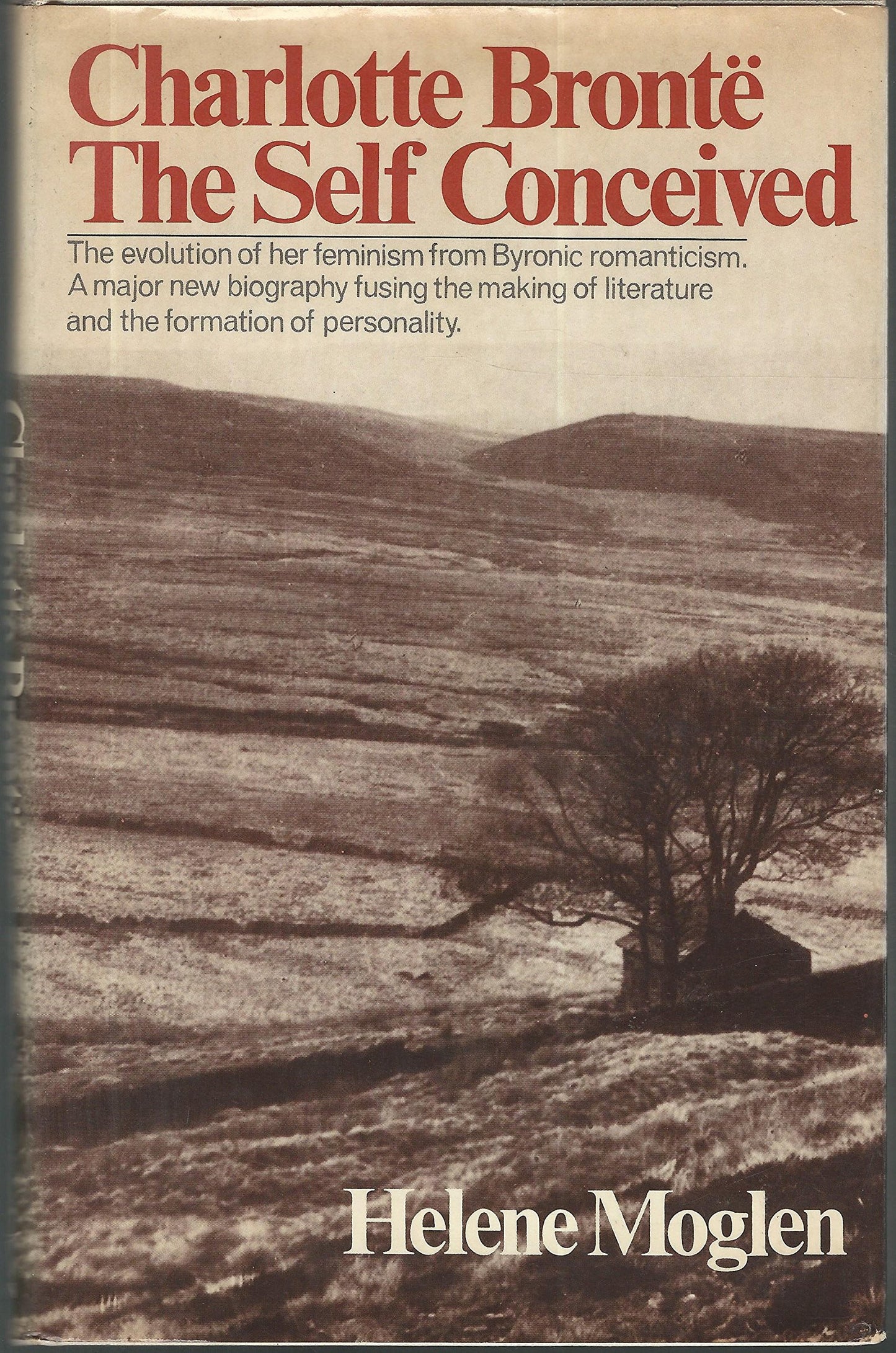 Charlotte Bronte: The Self Conceived book cover