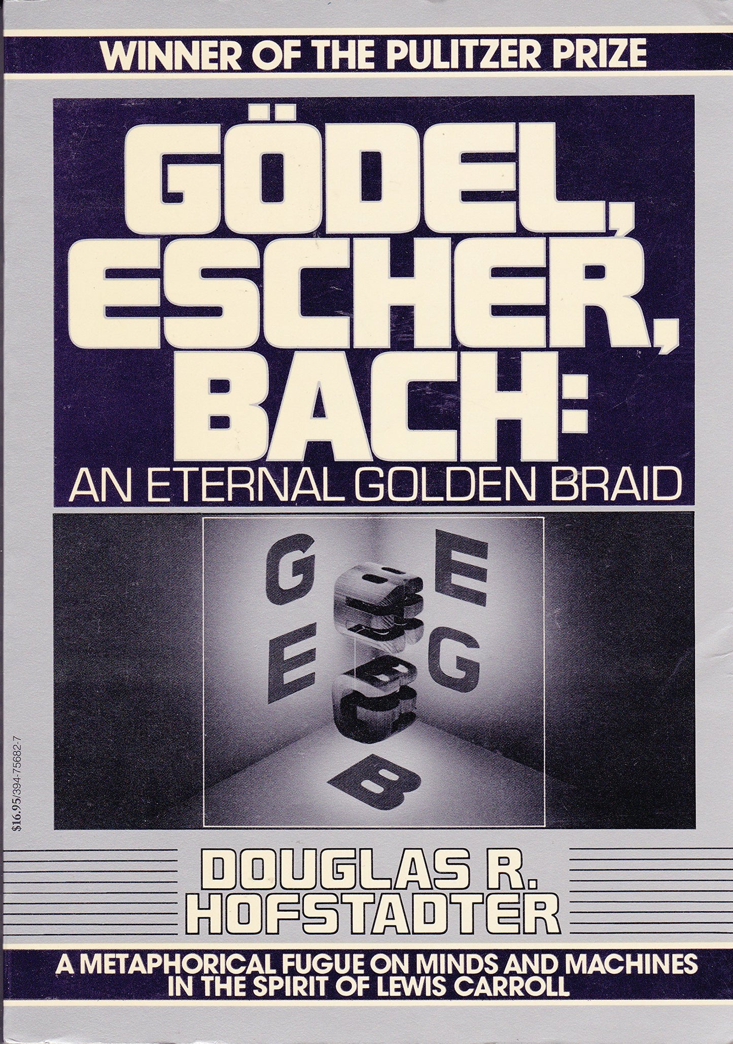 Geodel, Escher, Bach: An Eternal Golden Braid (Vintage Books) book cover