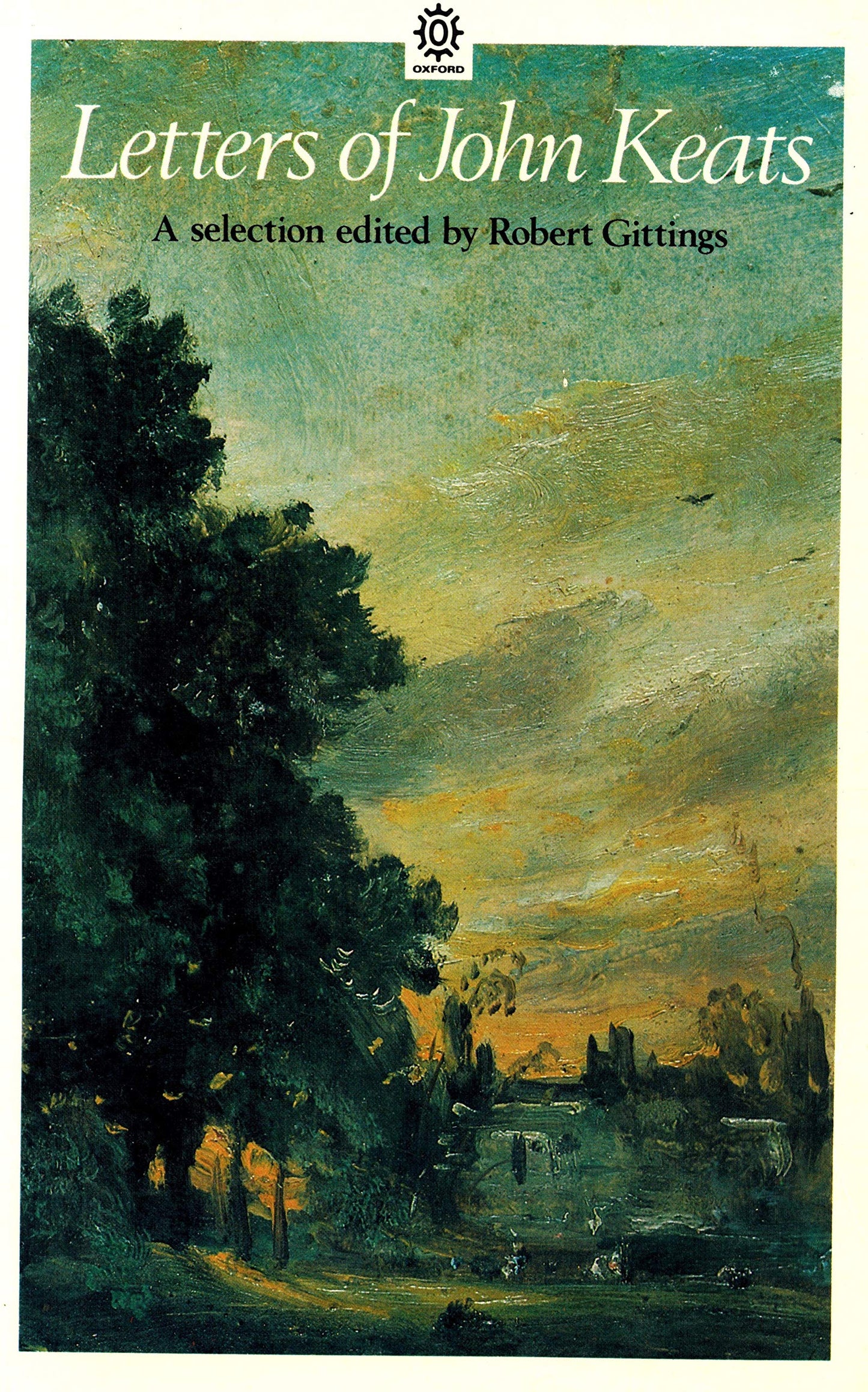Letters of John Keats (Oxford Letters & Memoirs) book cover