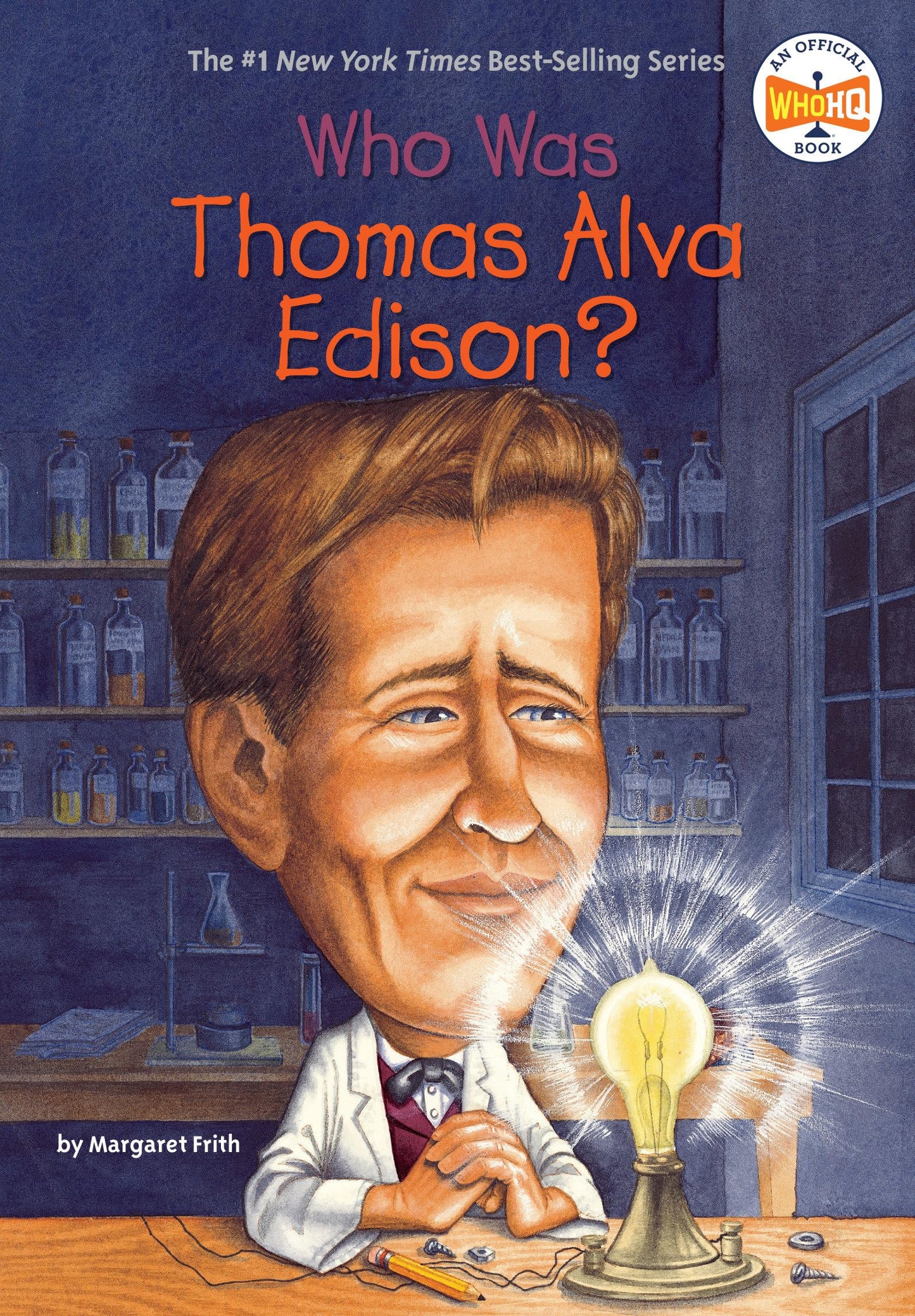 Who Was Thomas Alva Edison? book cover