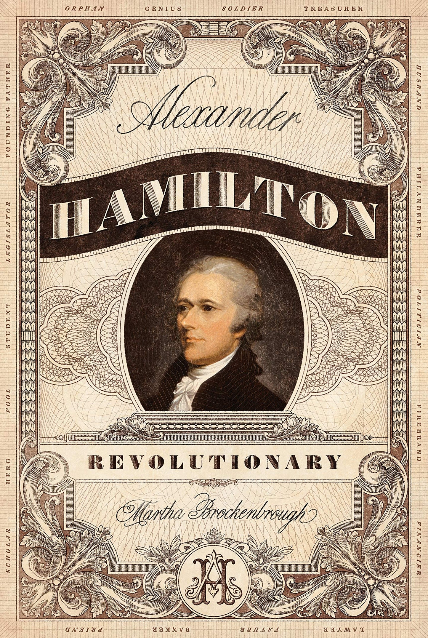 Alexander Hamilton, Revolutionary book cover