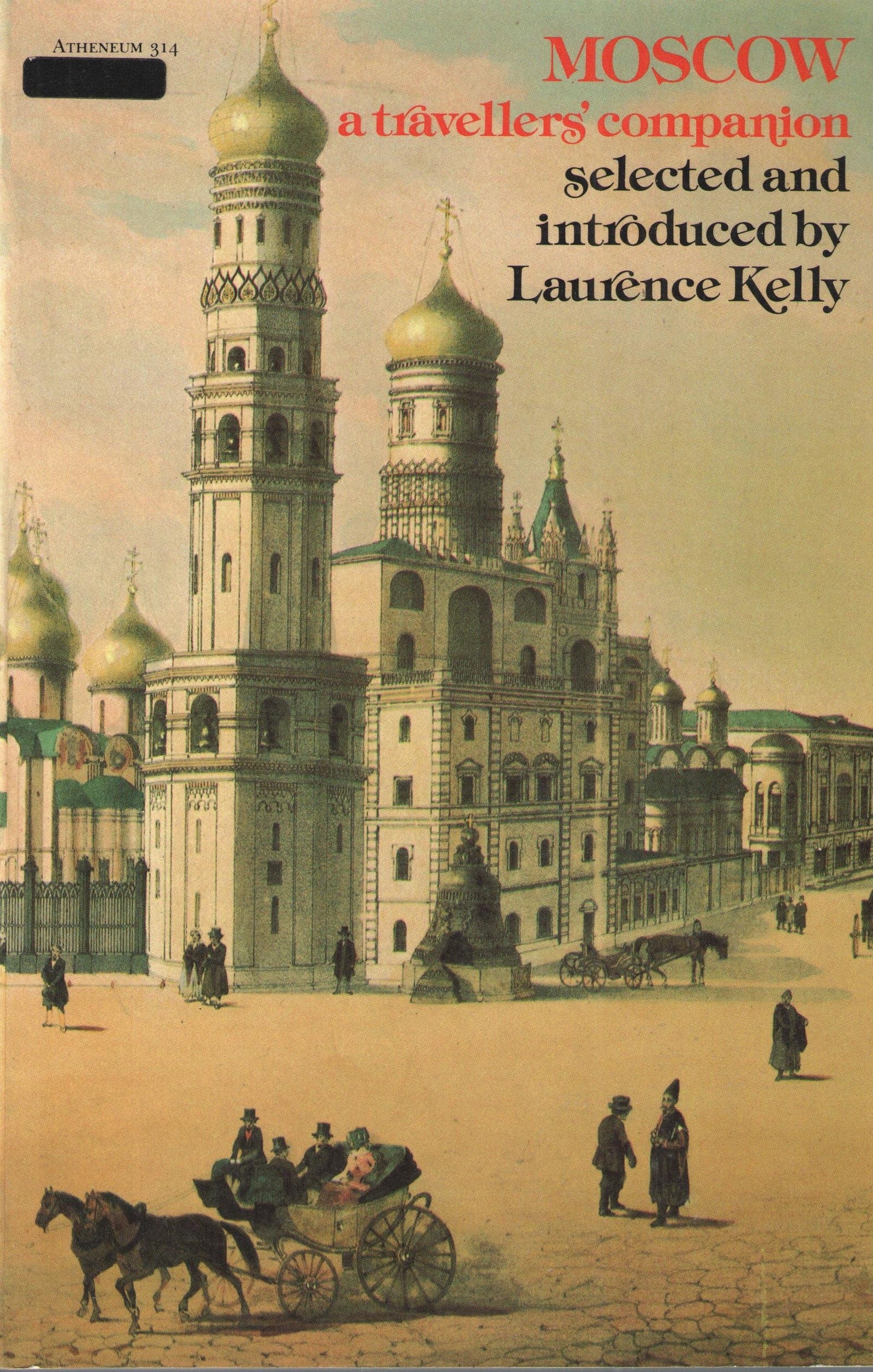 Moscow, a Travellers' Companion (American) book cover