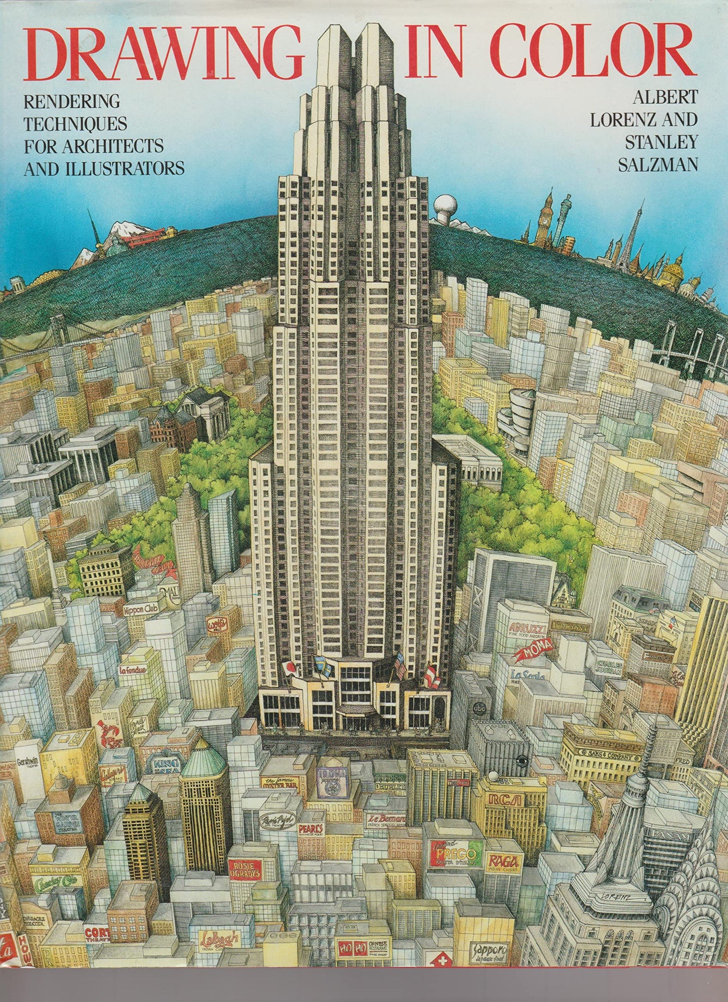 Drawing in Color: Rendering Techniques for Architects and Illustrators book cover