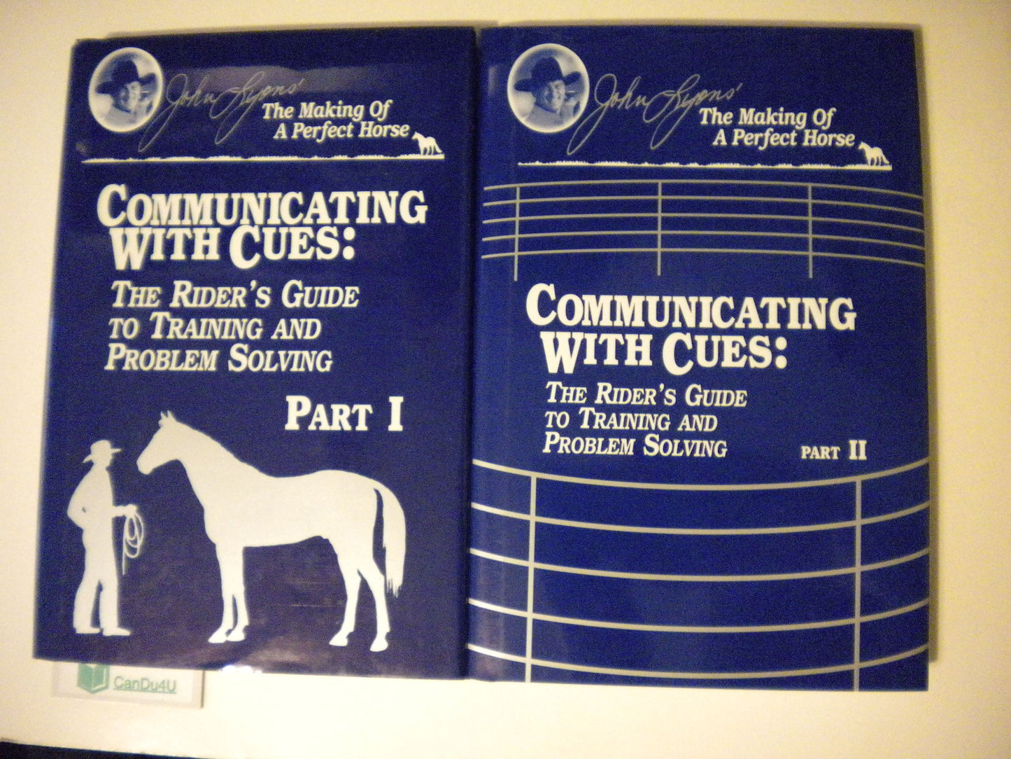 Communicating With Cues: The Riders Guide to Training and Problem Solving, Part 1 & 2 book cover