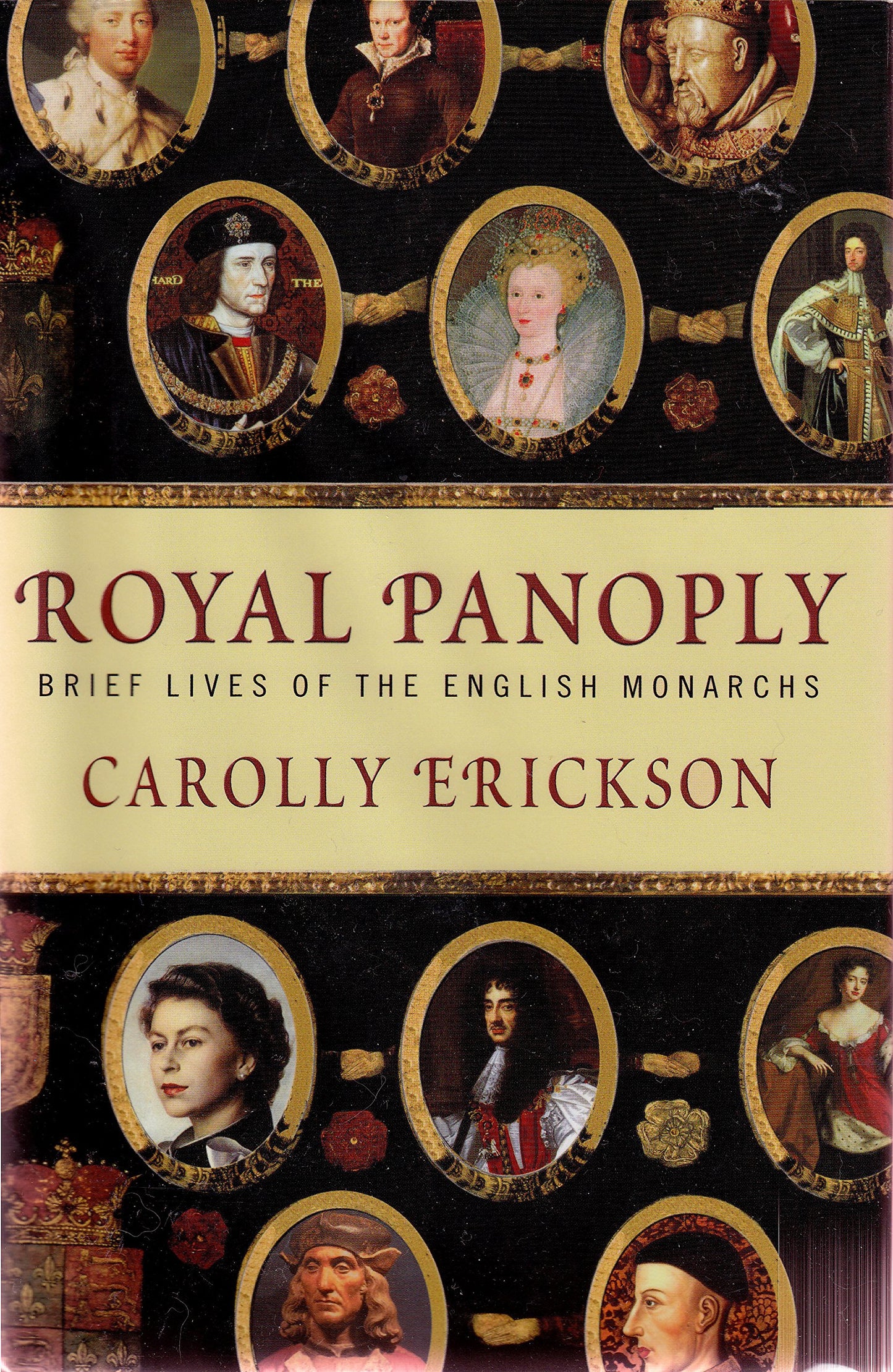 Royal Panoply, Brief Lives of the English Monarchs book cover