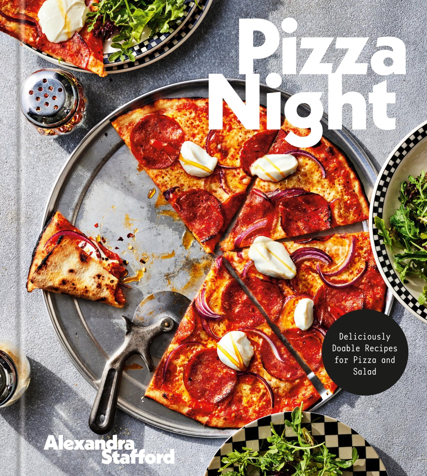 Pizza Night: Deliciously Doable Recipes for Pizza and Salad book cover