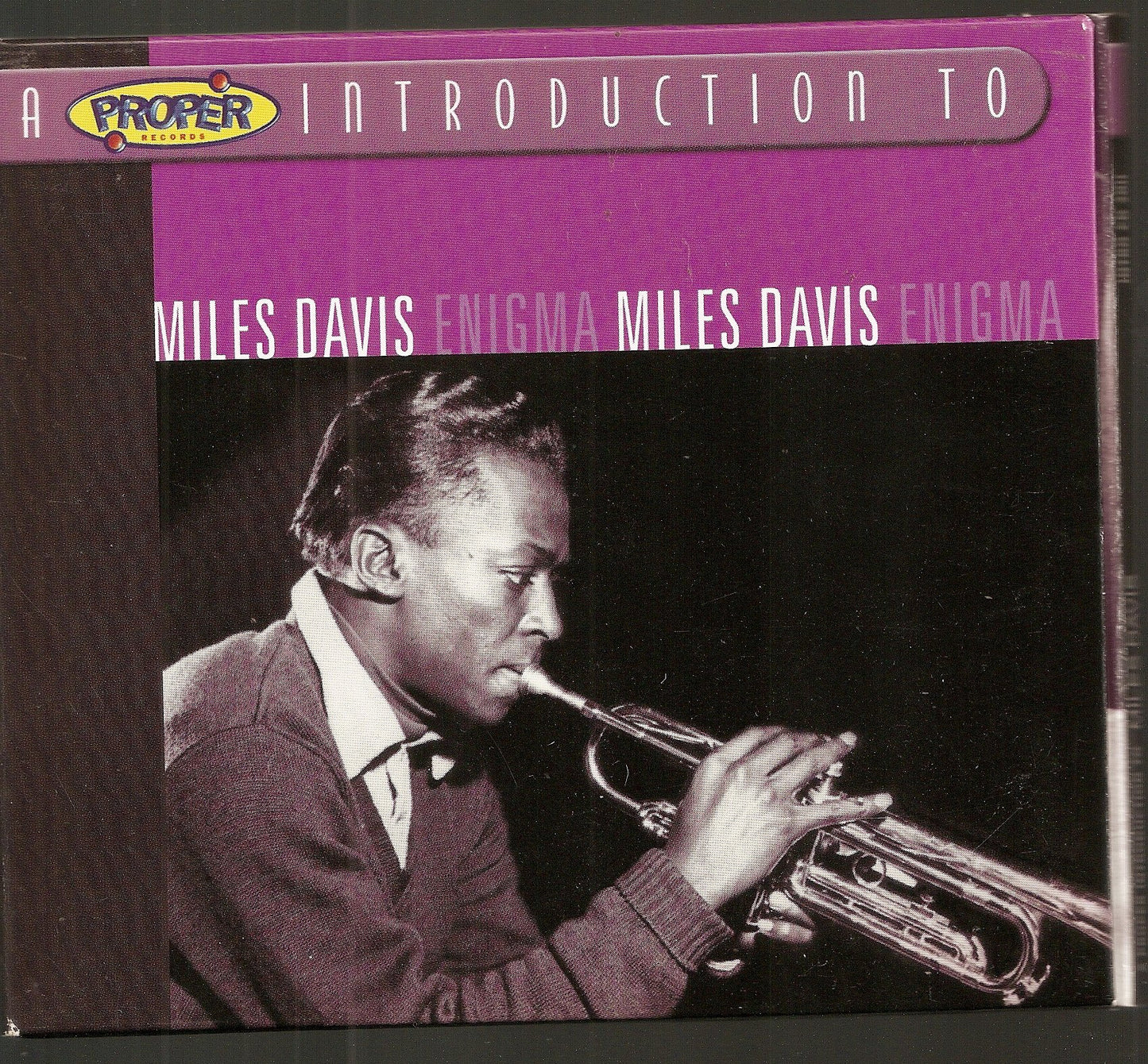 Proper Introduction to Miles Davis: Enigma book cover