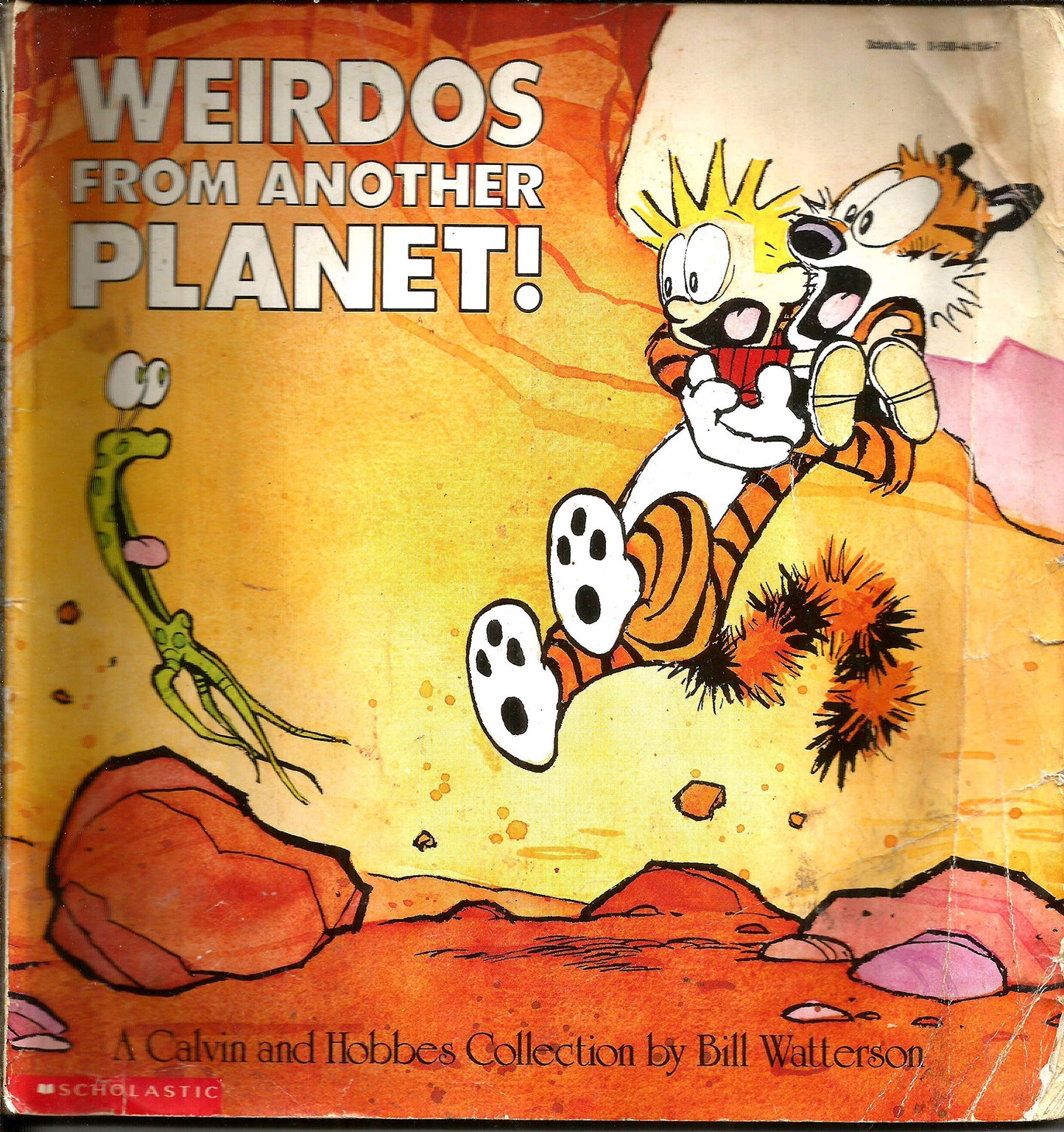 Weirdos From Another Planet Calvin and Hobbes book cover