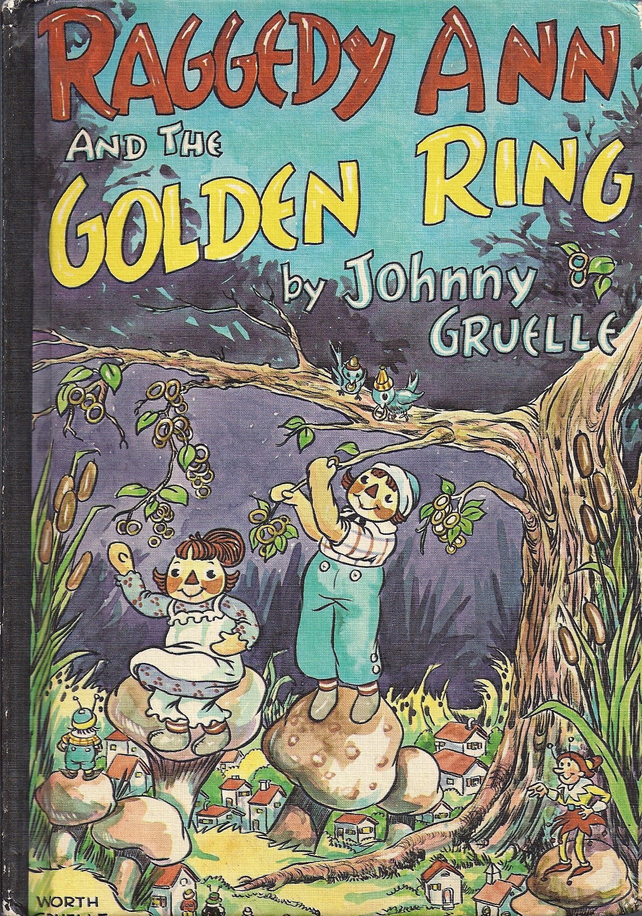 Raggedy Ann and the Golden Ring book cover