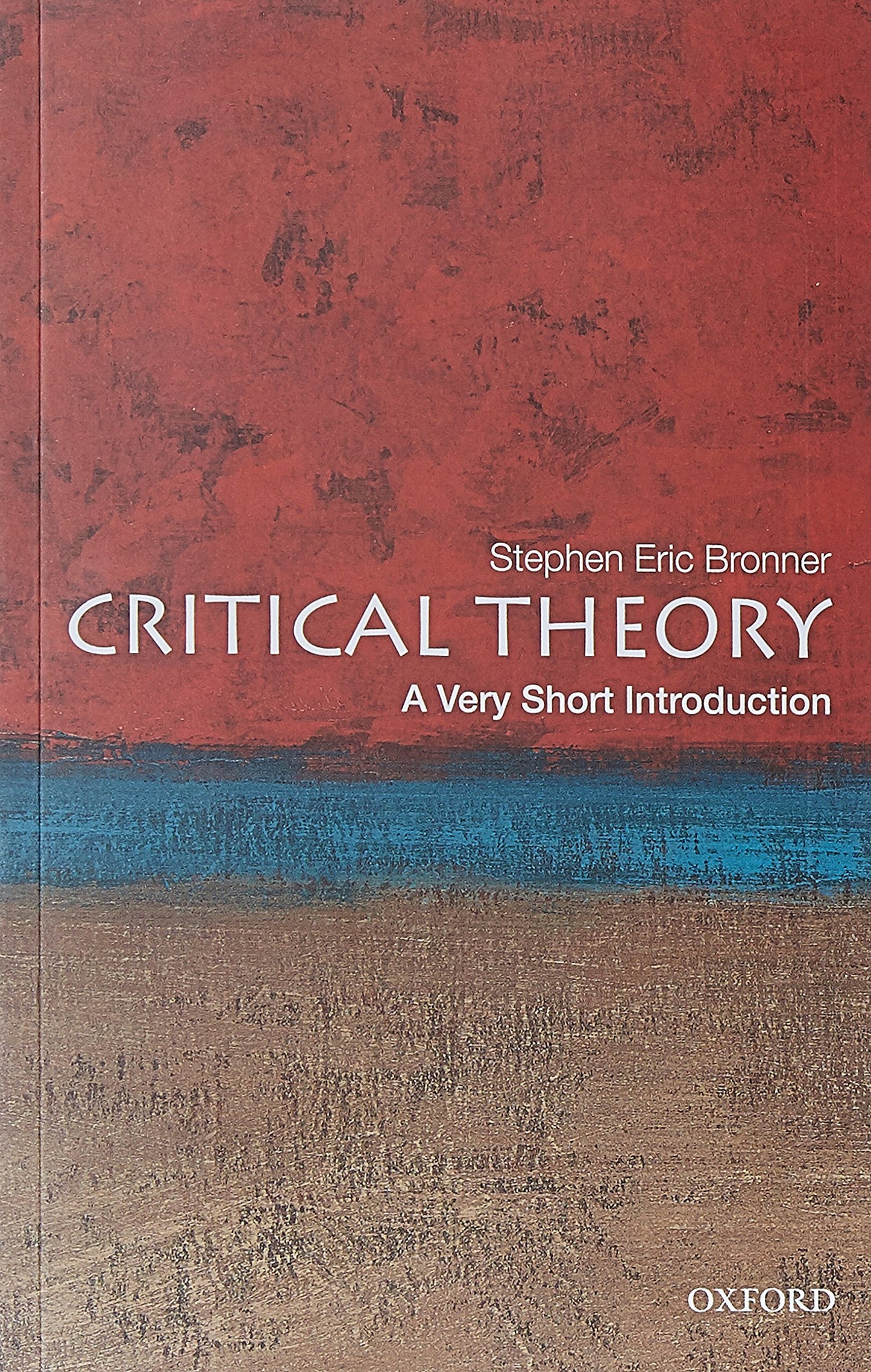 Critical Theory: A Very Short Introduction book cover